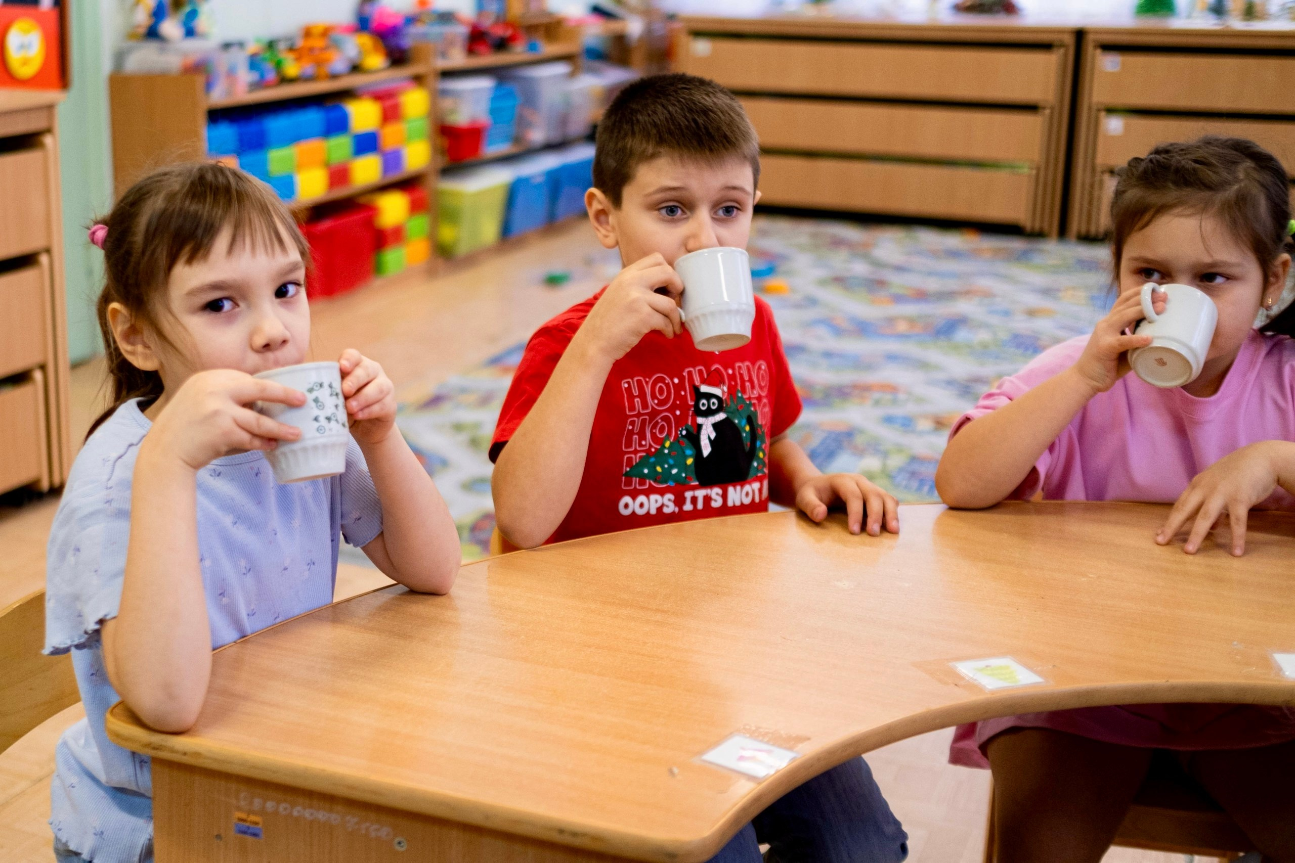 Репортажная съёмка в детском саду. Семейный фотограф в Санкт-Петербурге Дарья Косянчук