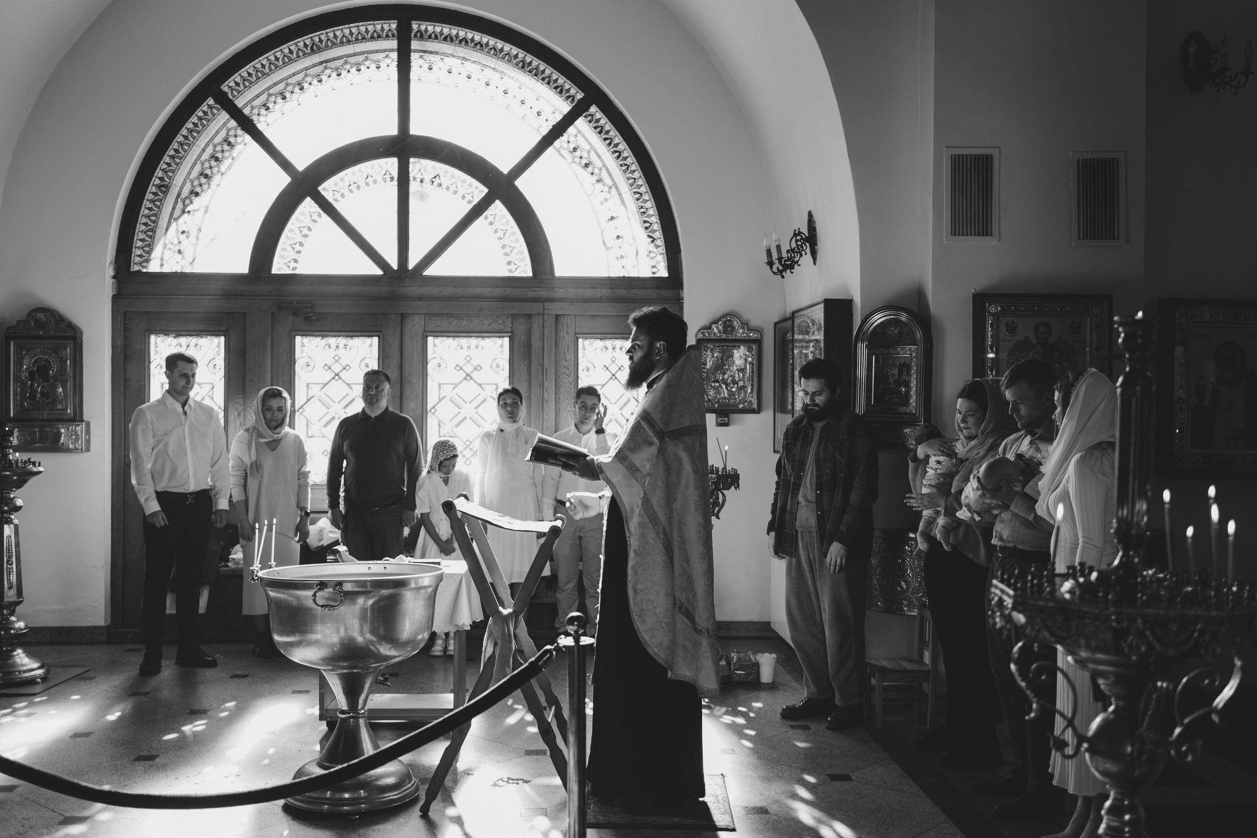 Таинство крещения. Семейный и женский фотограф в Москве Елизавета Волкова