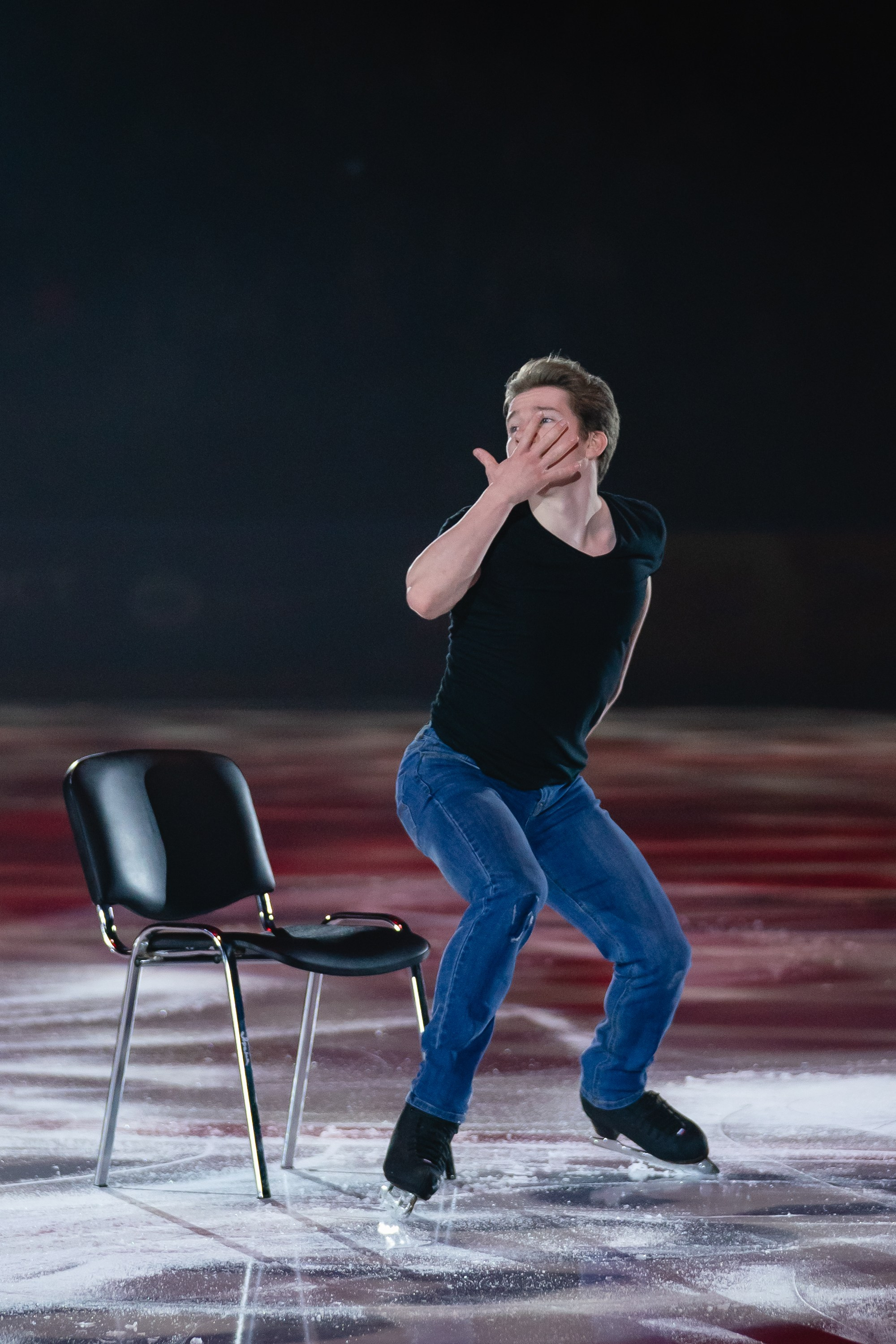 Шоу «Чемпионы на льду» в Новосибирске. Воробьева Ксения — Спортивный и танцевальный фотограф Новосибирск