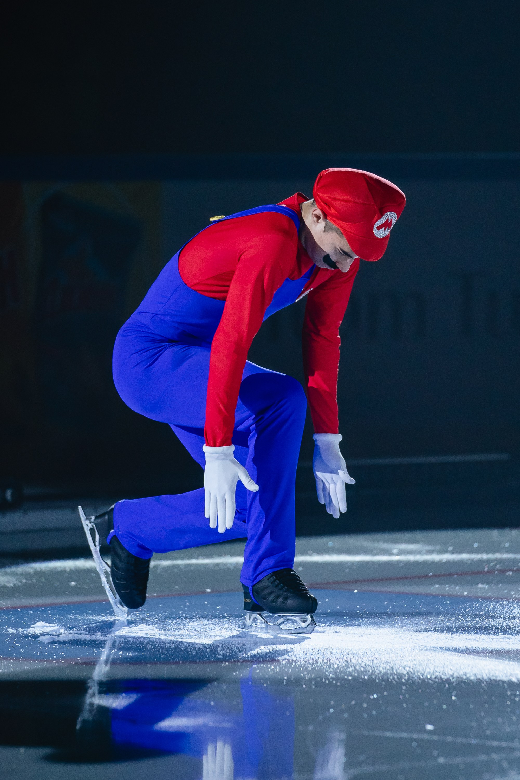 Шоу «Чемпионы на льду» в Новосибирске. Воробьева Ксения — Спортивный и танцевальный фотограф Новосибирск