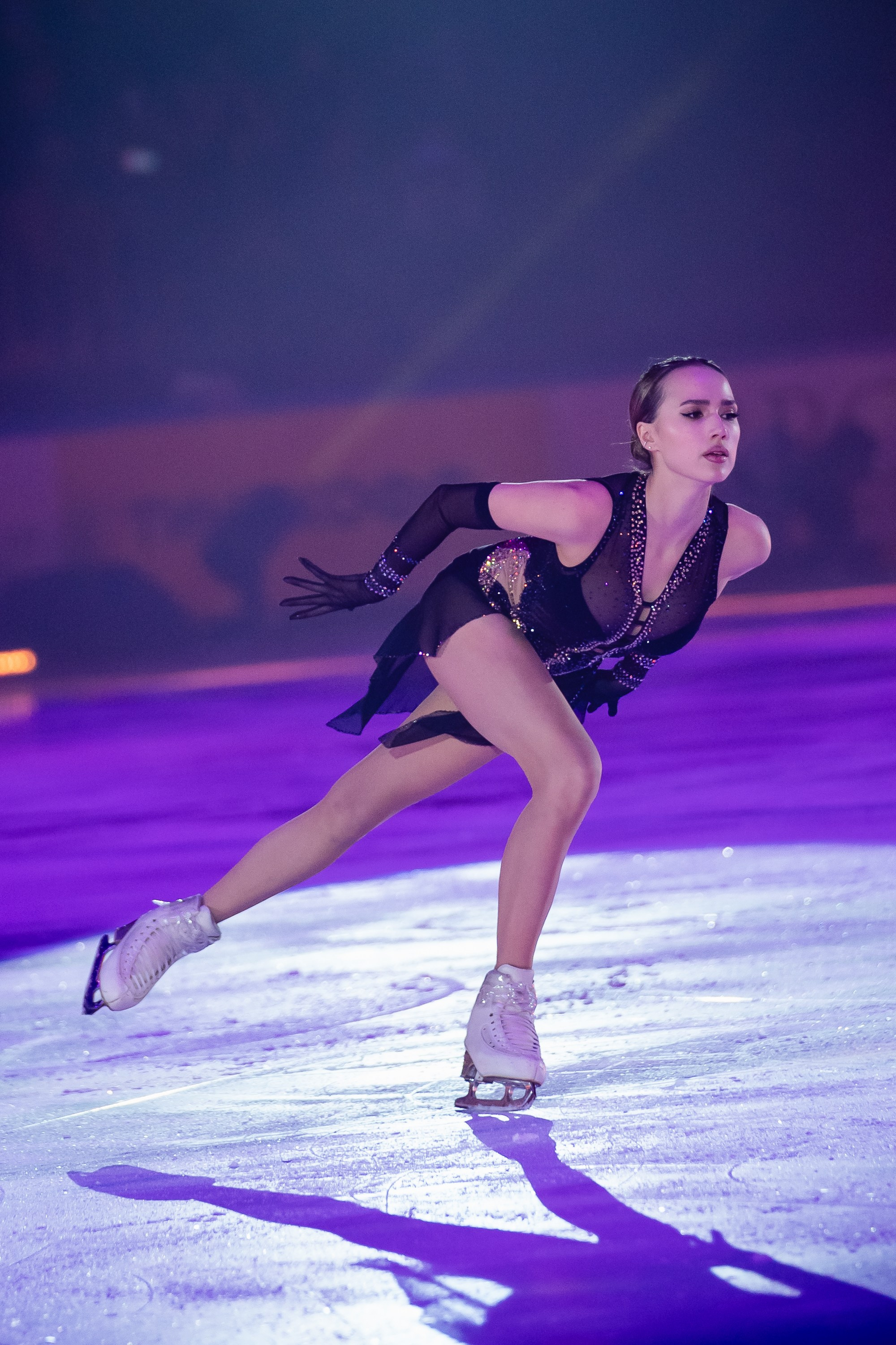 Шоу «Чемпионы на льду» в Новосибирске. Воробьева Ксения — Спортивный и танцевальный фотограф Новосибирск