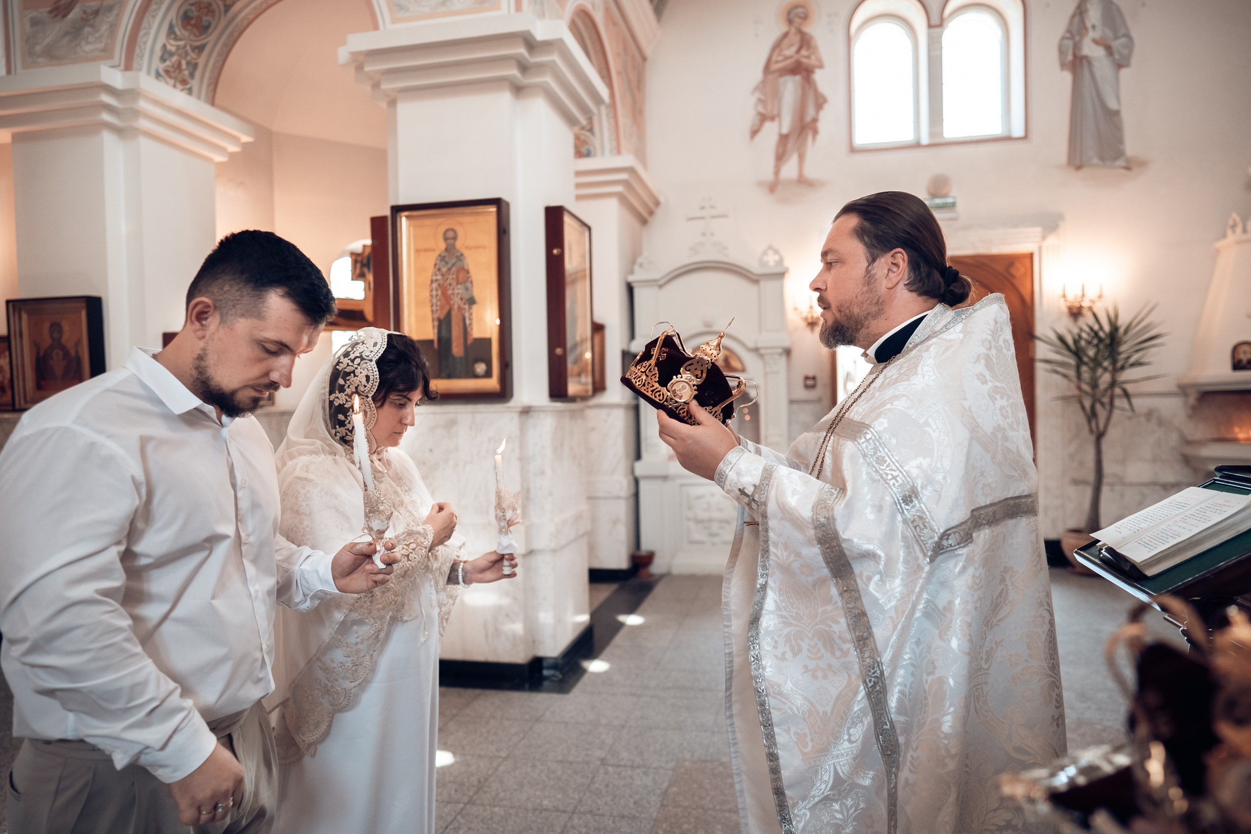 Венчание в храме Вознесения Господня г, Севастополь. Церковный фотограф Севастополь