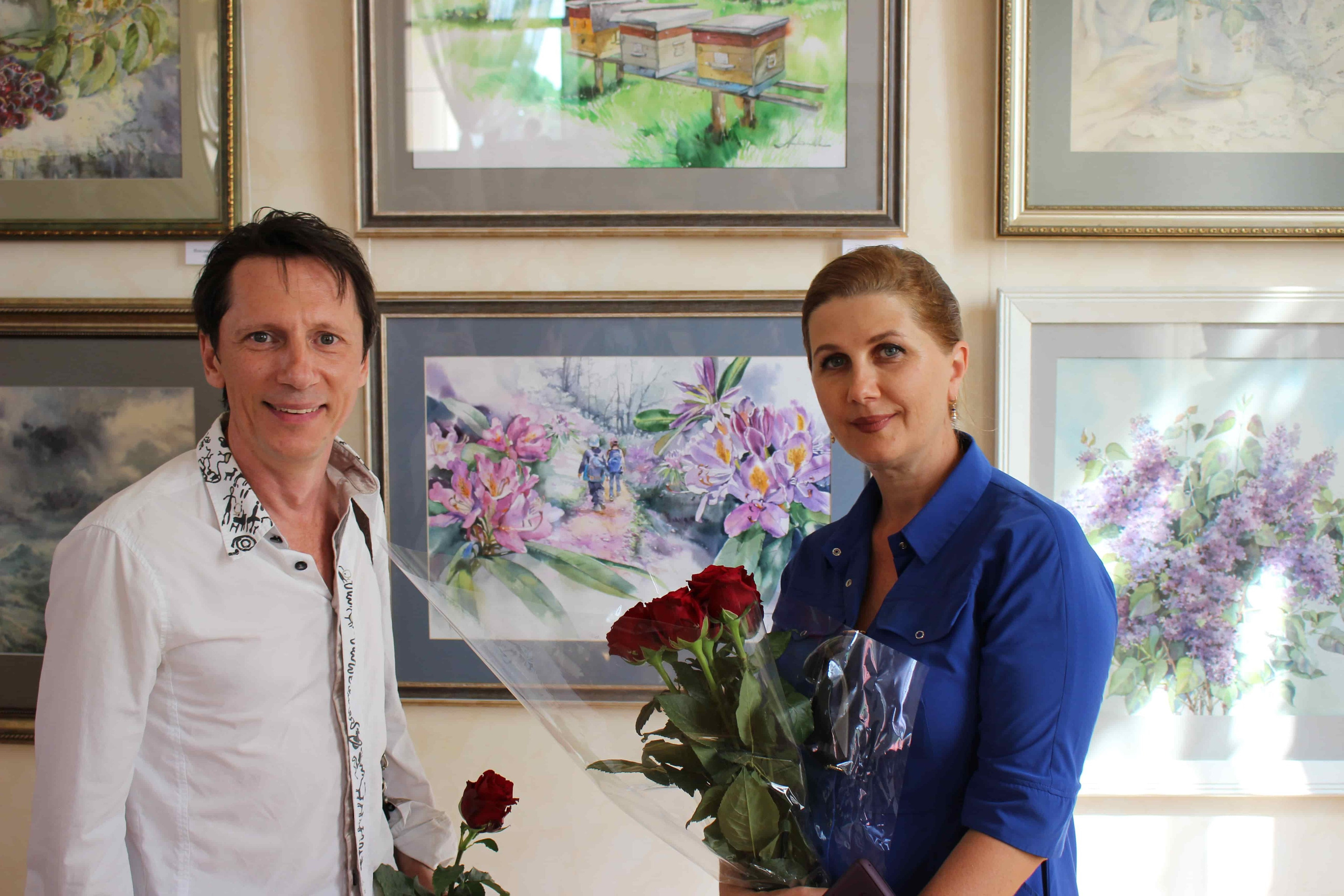 АКВАРЕЛЬ 2019 ГРУППА. Свет акварели Галины Поплавской