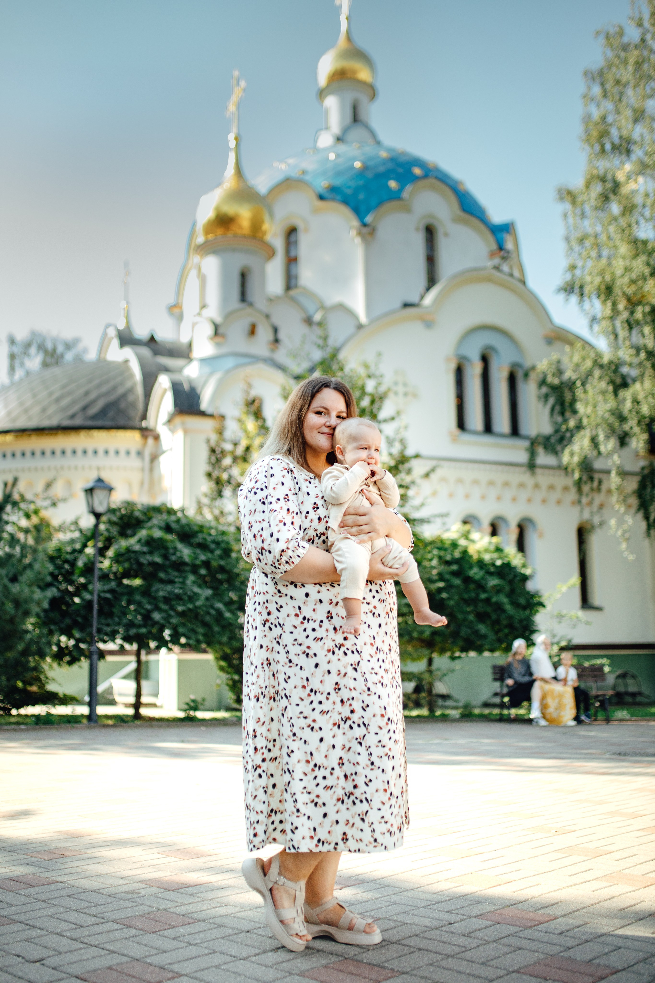 Таинство крещения Егора, Держаный храм, Елисаветенский монастырь, Минск