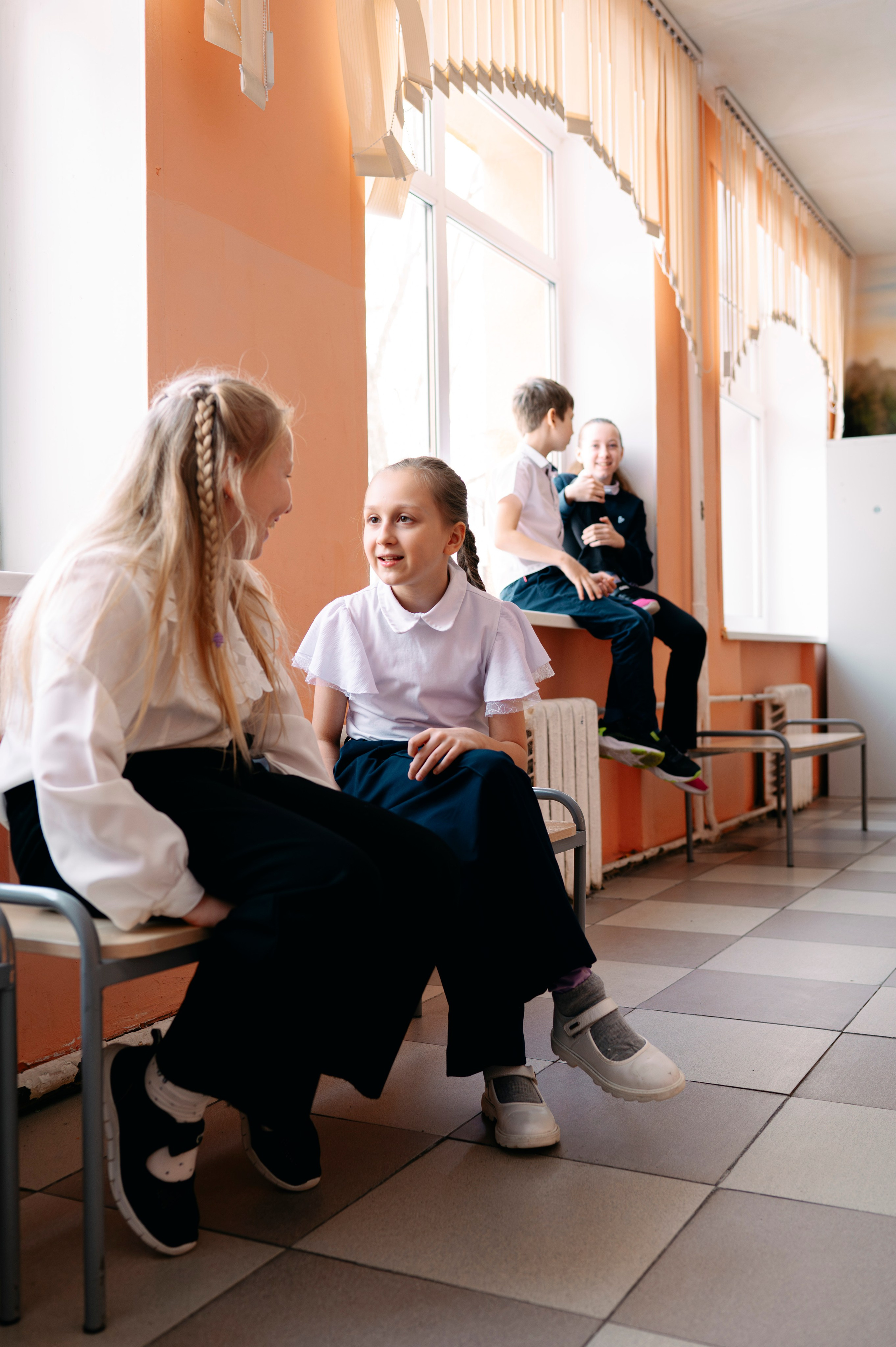 Школьная фотосессия для начальных классов. Анна Боровикова, фотограф Пушкино