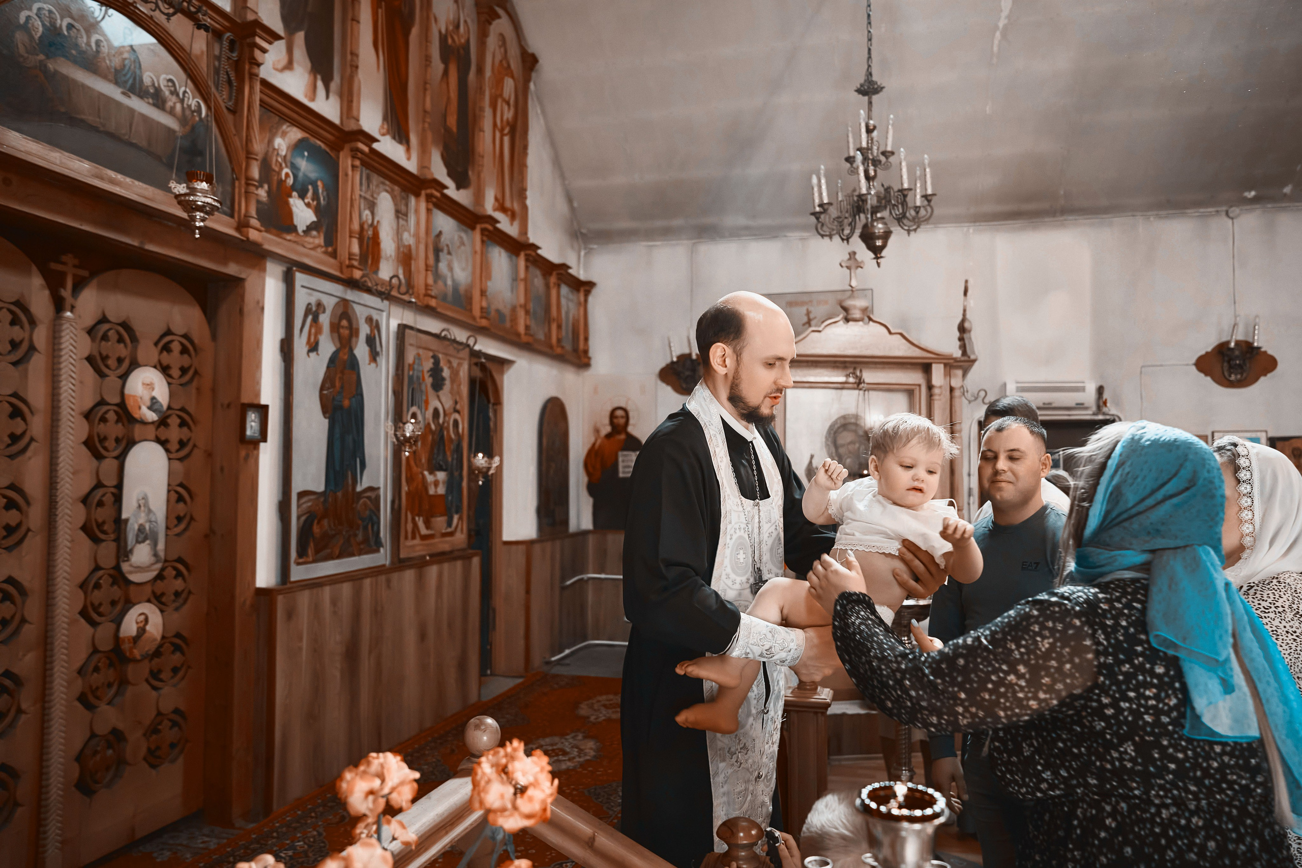 Крещение в Храме иконы Божией Матери «Утоли моя печали»