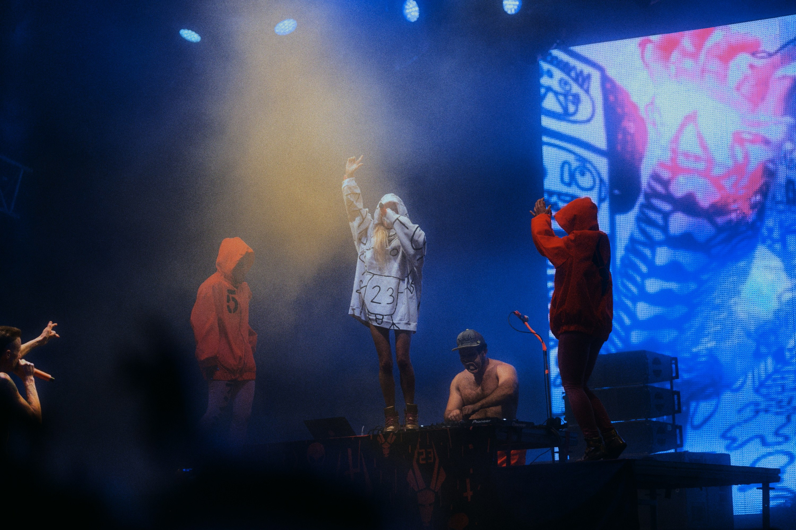 Yolandi x ninja / die antwoord. Фотограф Юрин Евгений