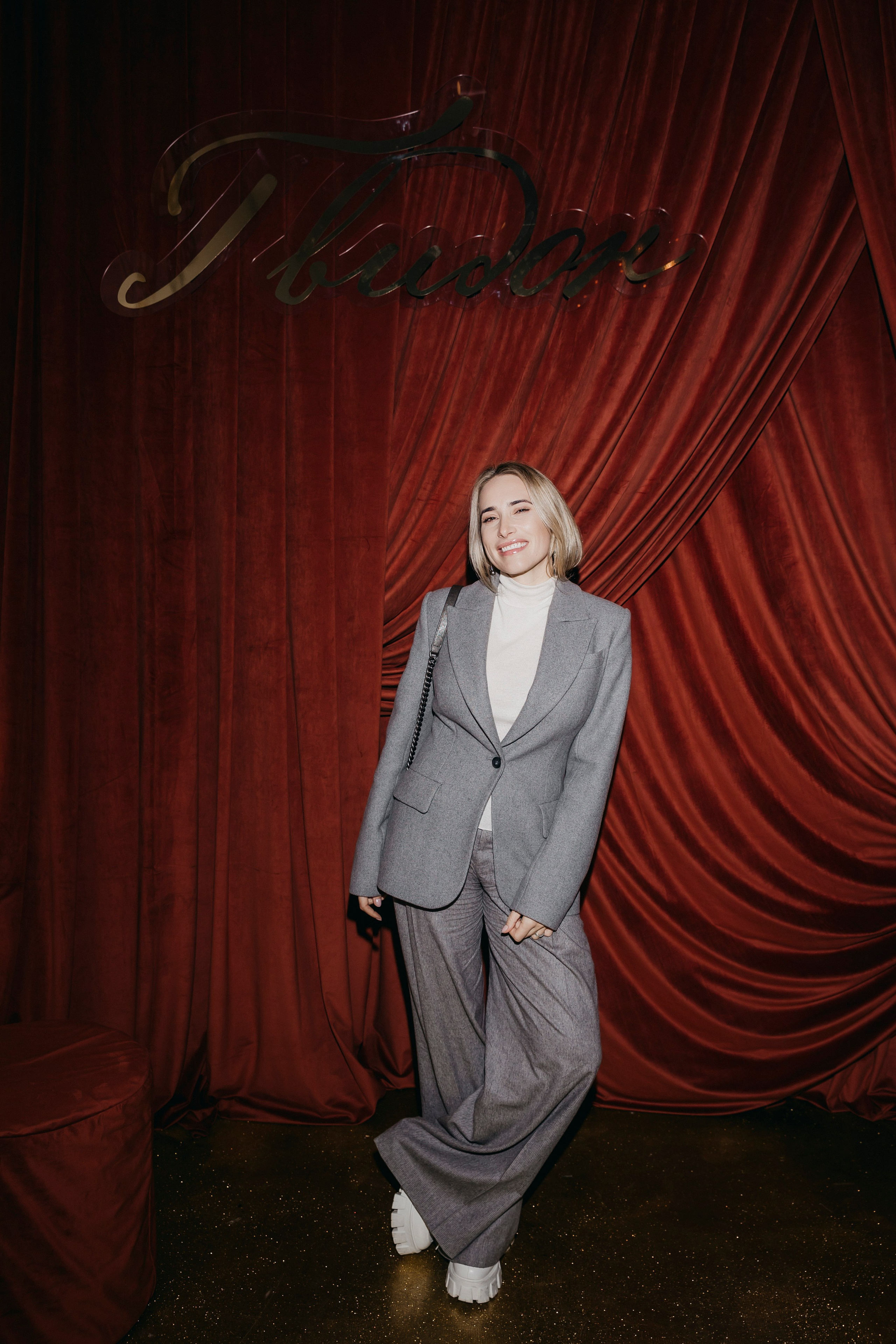 Мария Кравцова на дне рождения ресторана "Гвидон"