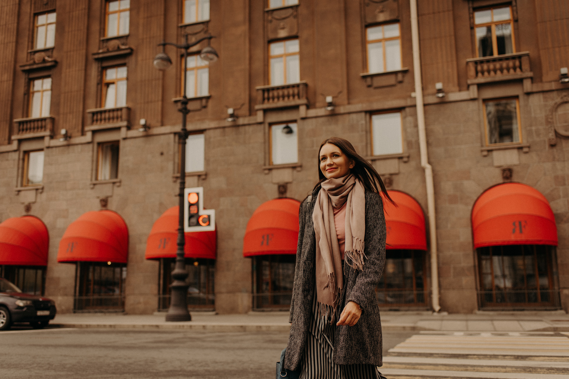 экспресс фотосессия в центре Санкт-Петербурга, контент съёмка