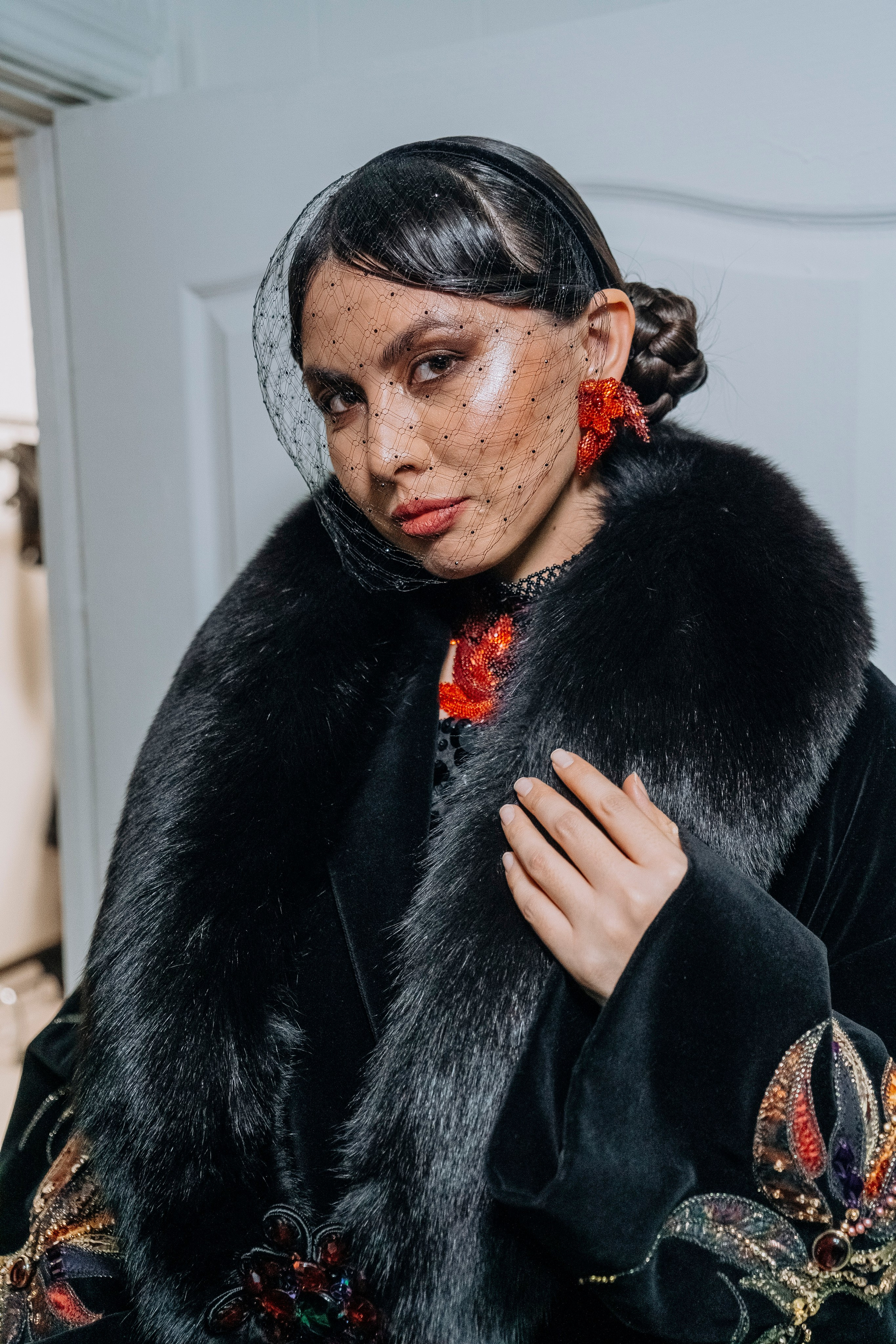 «Узоры памяти» Московский Дом Моды Вячеслава Зайцева. Профессиональный портретный фотограф в Москве Владимир Глаголев