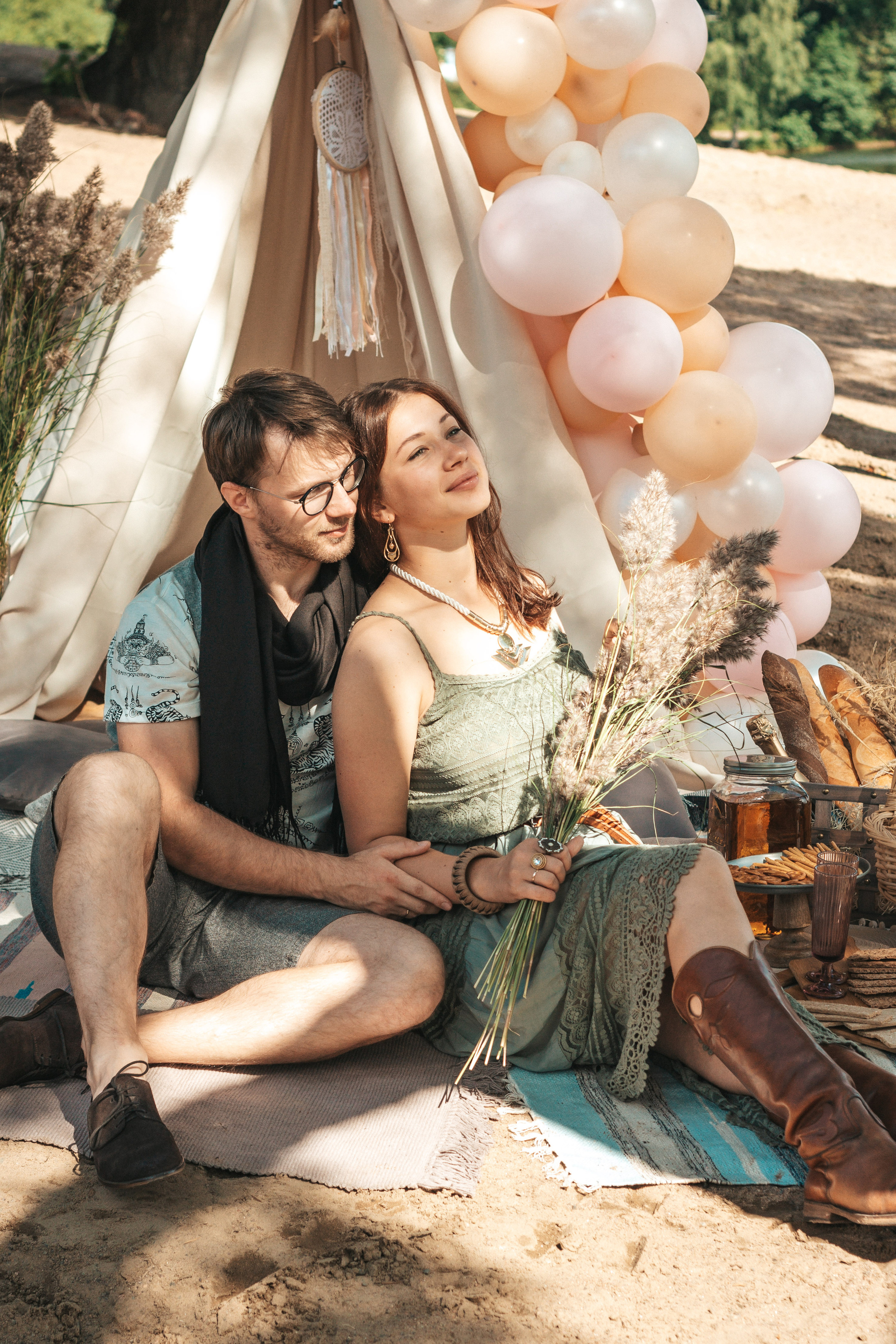 Фотосессия в стиле Бохо. Репортажный фотограф Москва Сергей Мирошников