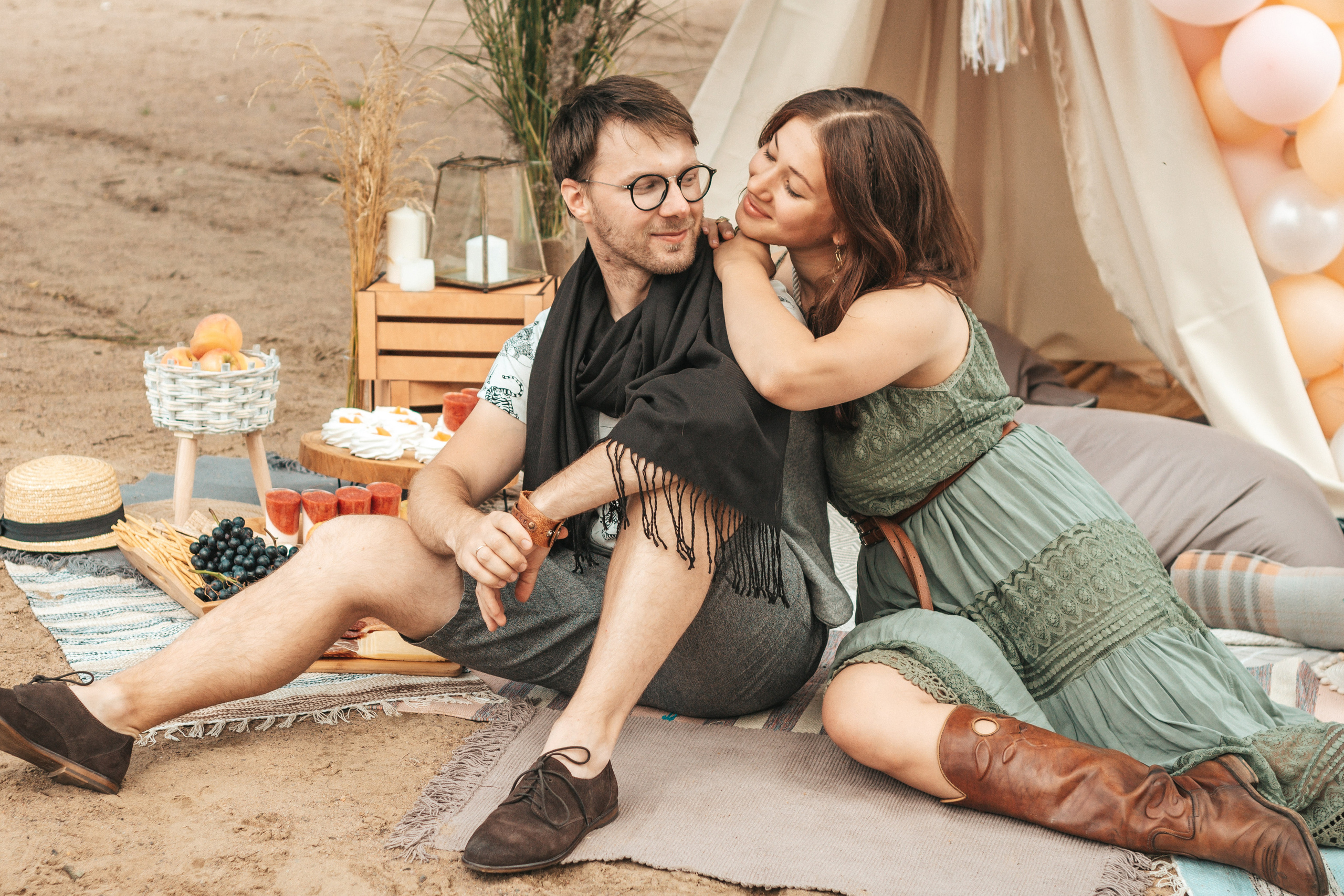 Фотосессия в стиле Бохо. Репортажный фотограф Москва Сергей Мирошников