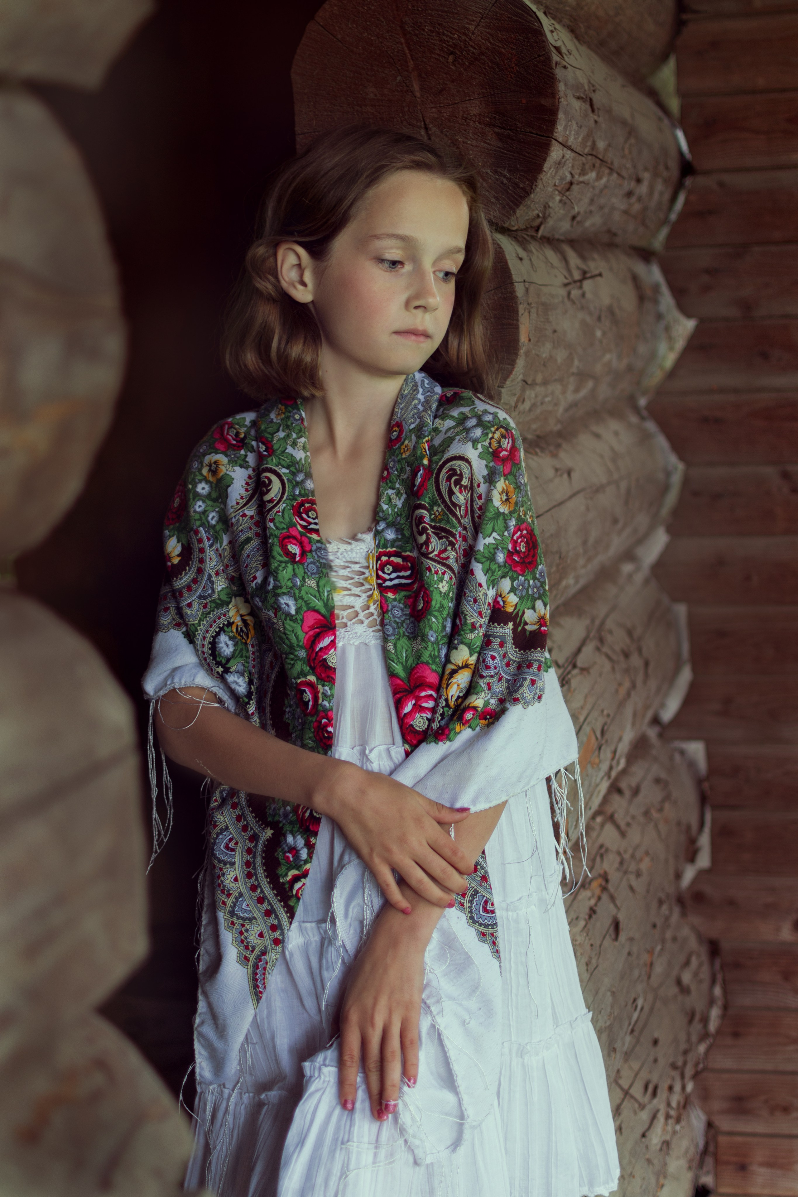 Детская фотография в деревне