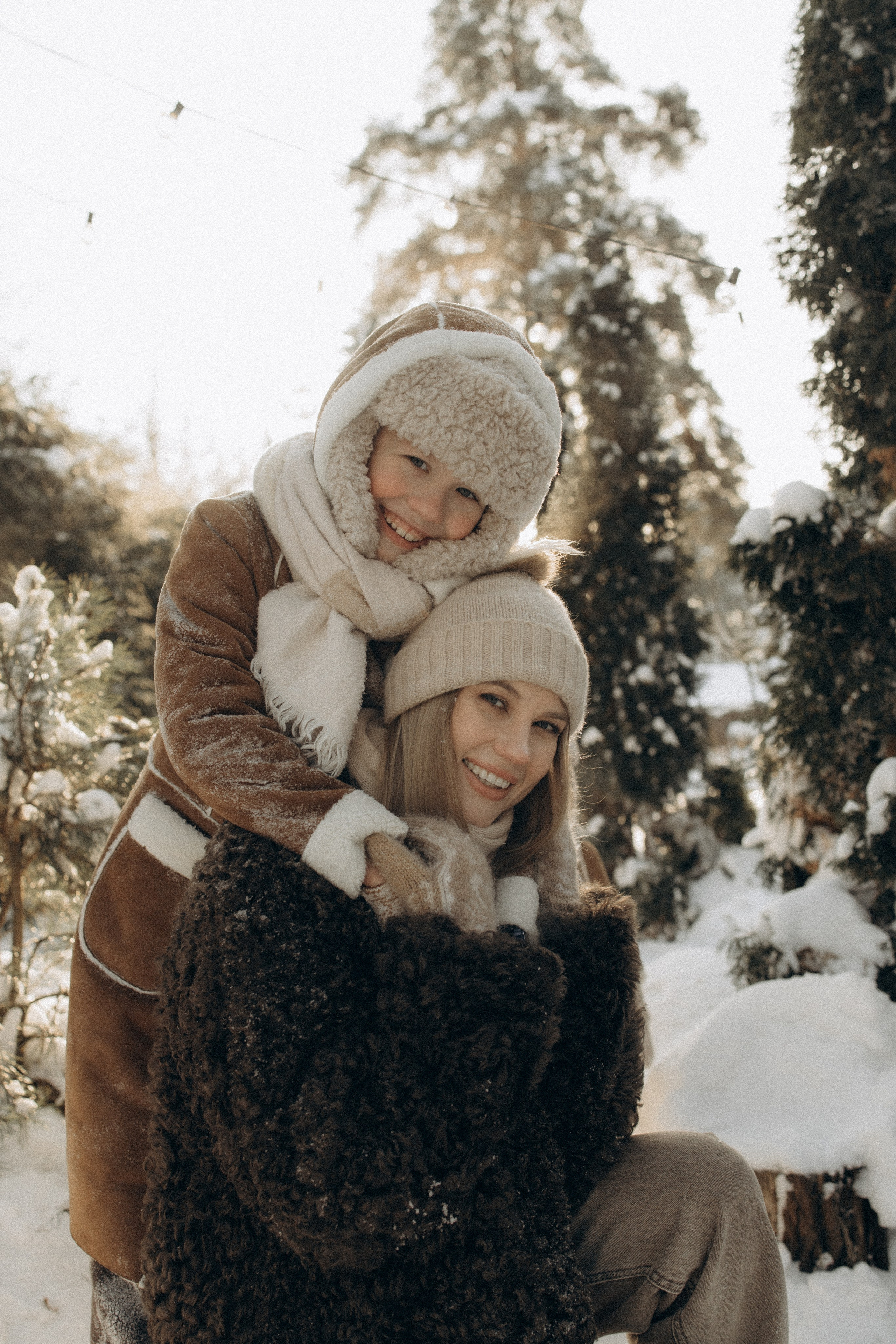 Зимняя фотосессия. Семейный фотограф Москва Юлиана Фетисова