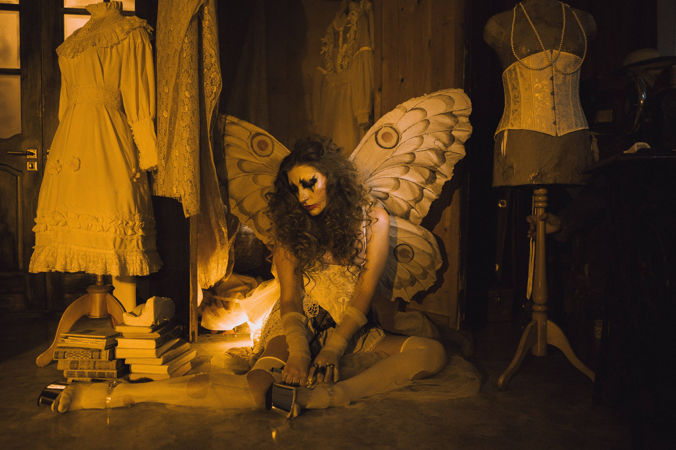 Лоскутная бабочка. Allirubrum