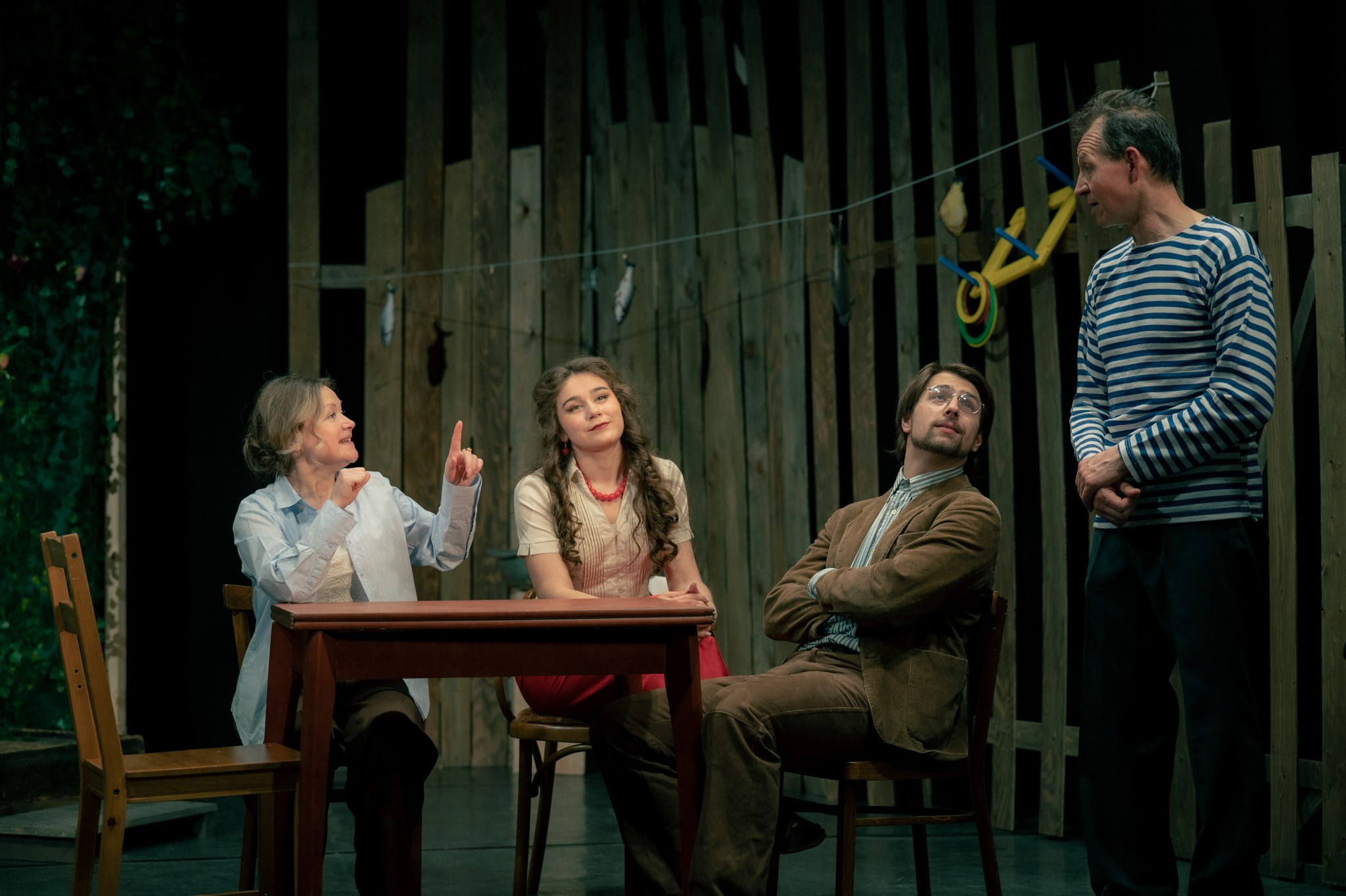 "Дачный роман" спектакль, комедия. Театр "Палитра" режиссёр - Владимир Сабельфельд, особняк Шрёдера