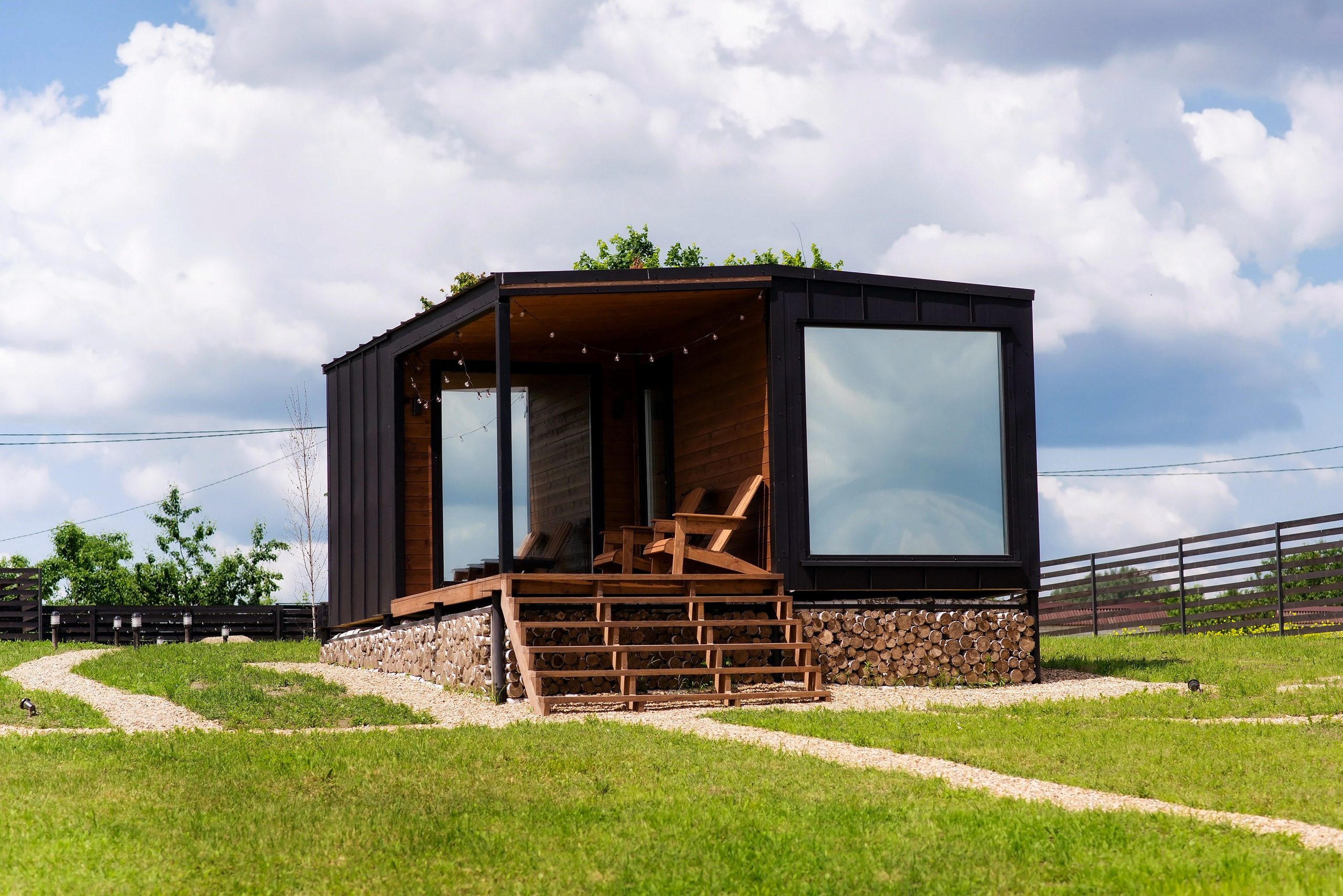 Глэмпинг. Аренда дома для отдыха в Брянске. Банный чан, зона BBQ. Дом на озере в Брянске. Отдых Брянск