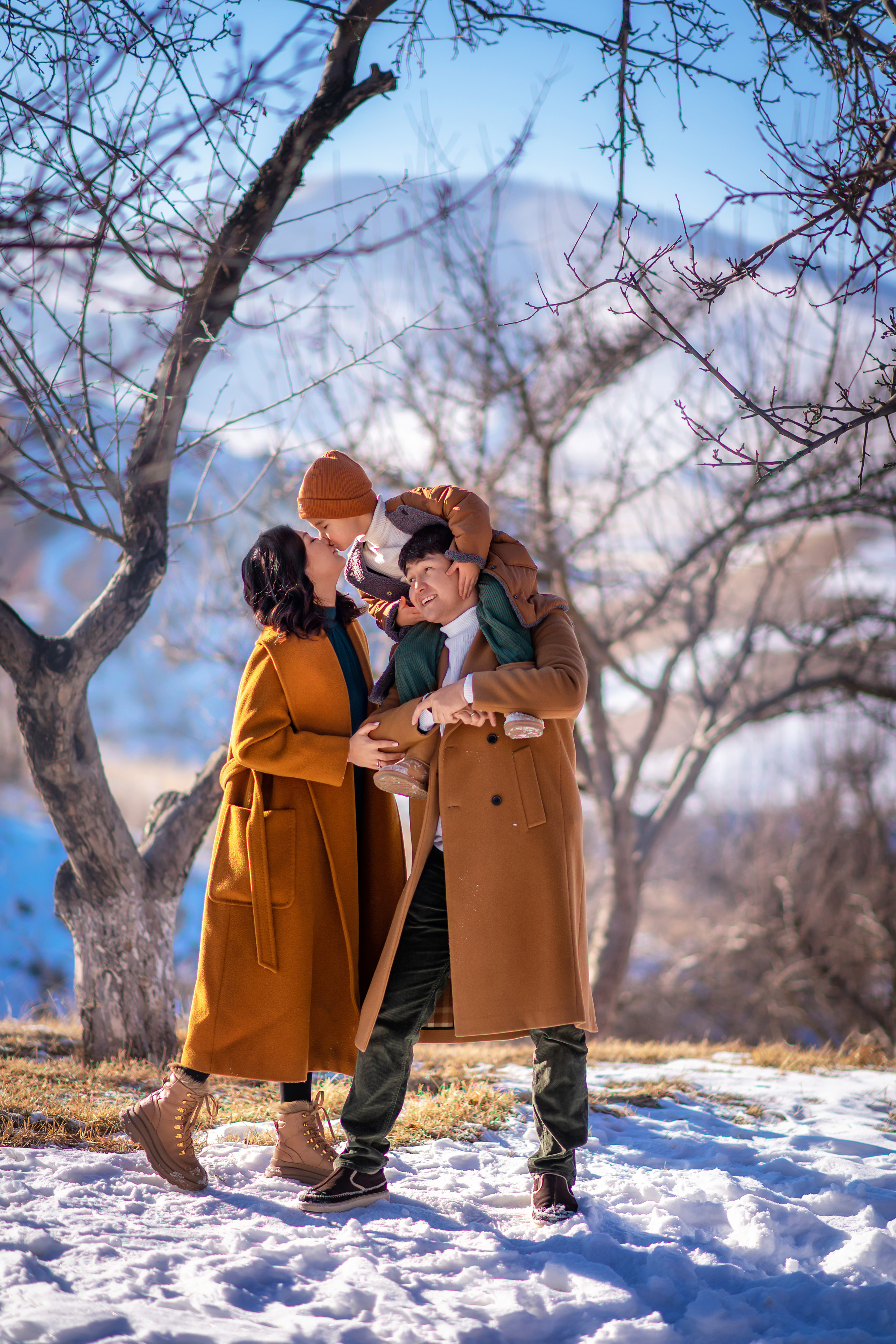 ЗИМНИЕ/НОВОГОДНИЕ фотосессии. Творческая команда Ульяшевы, свадебная и семейная фотография. Кахахста