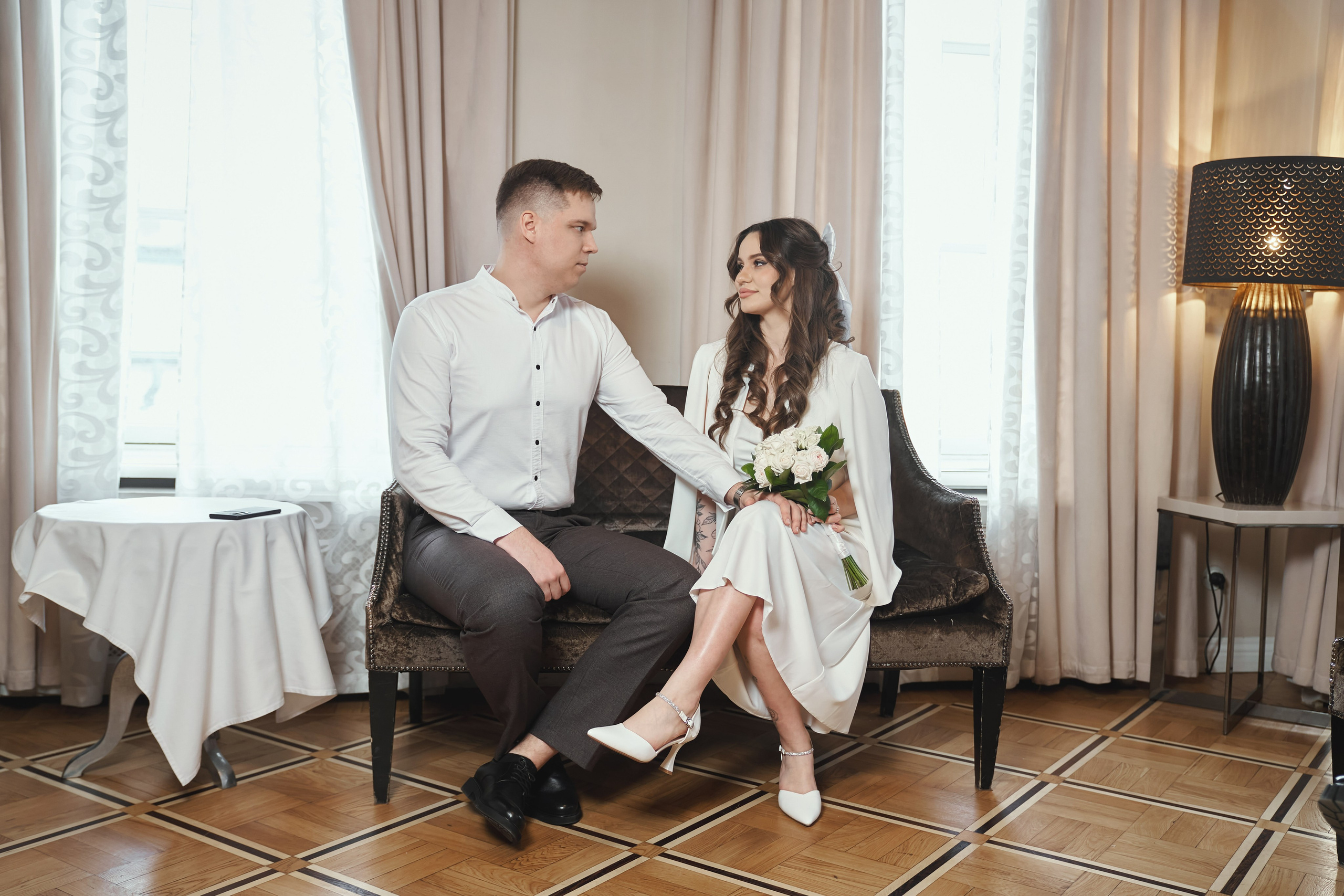 Регистрация брака в ресторане Гусятникофф. Фотограф на свадьбу