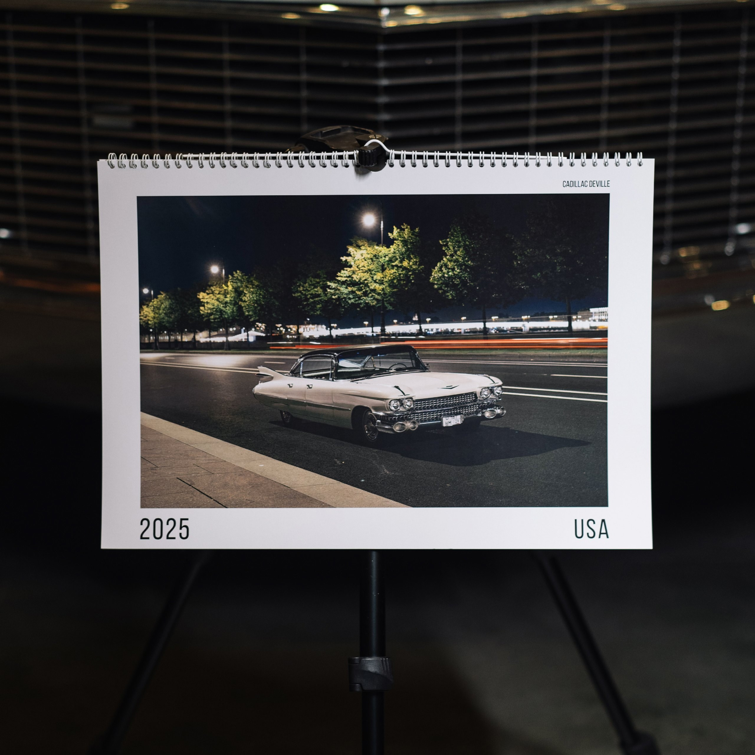 Календарь на 2025 год «USA» со старыми американскими автомобилями. Автомобильный фотограф Антон Цырулев