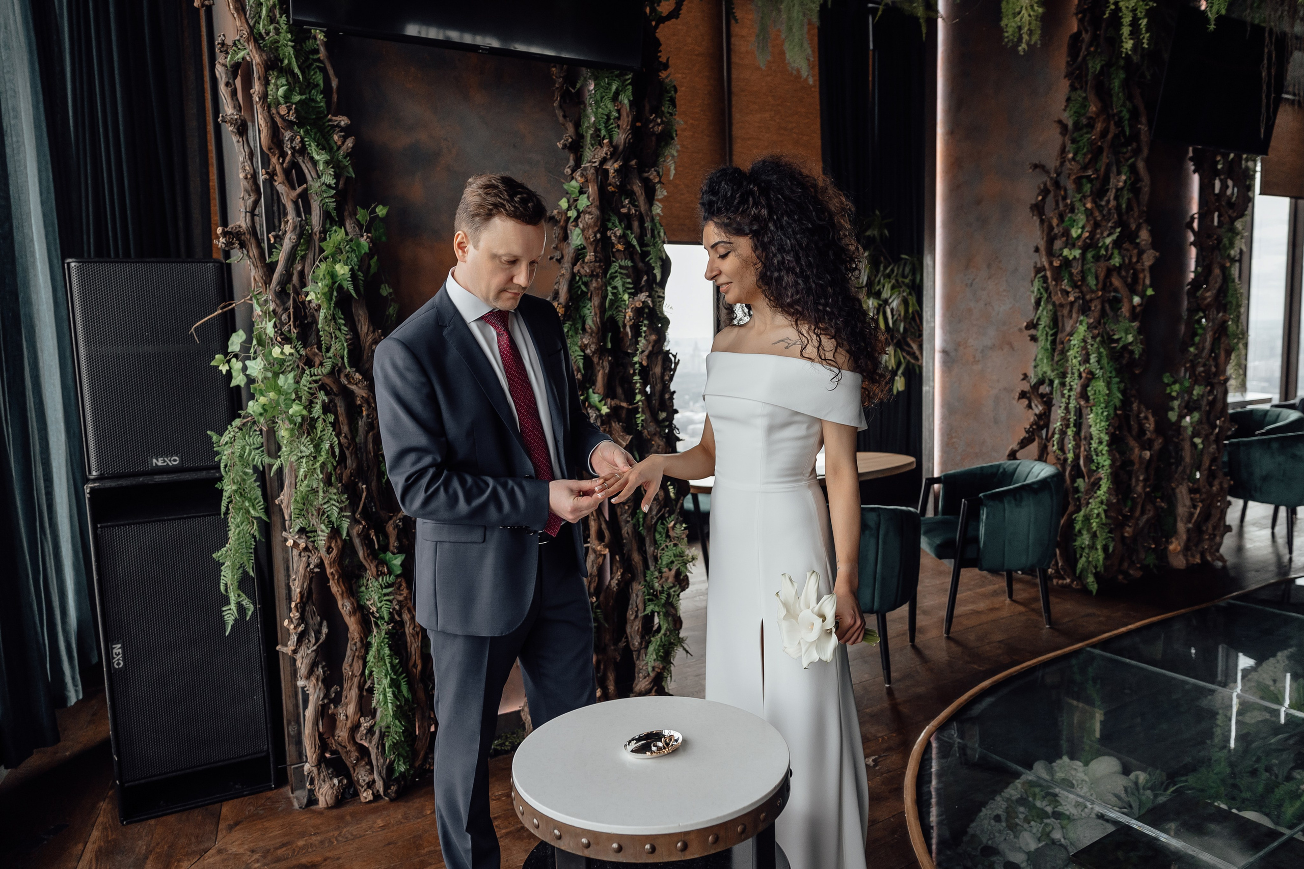 регистрация брака ресторан Birds башня Око Москва Сити