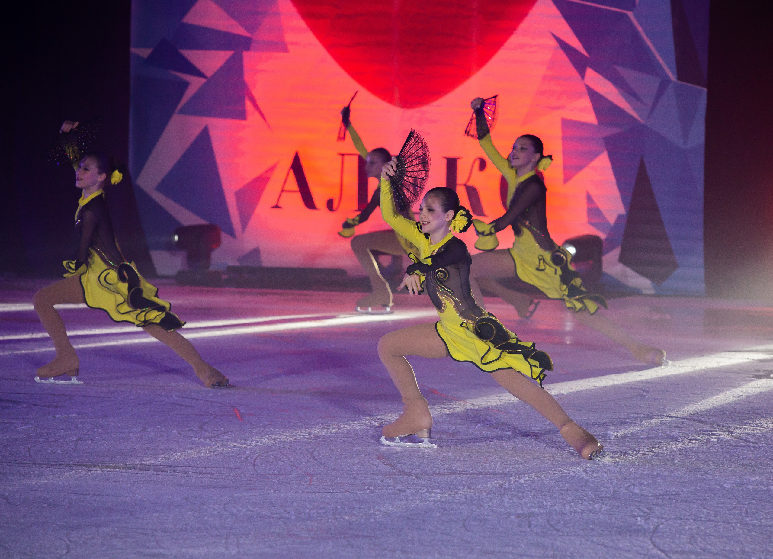 Отчетный концерт. Театр на льду АЛЕКО. Репортажный фотограф в Москве