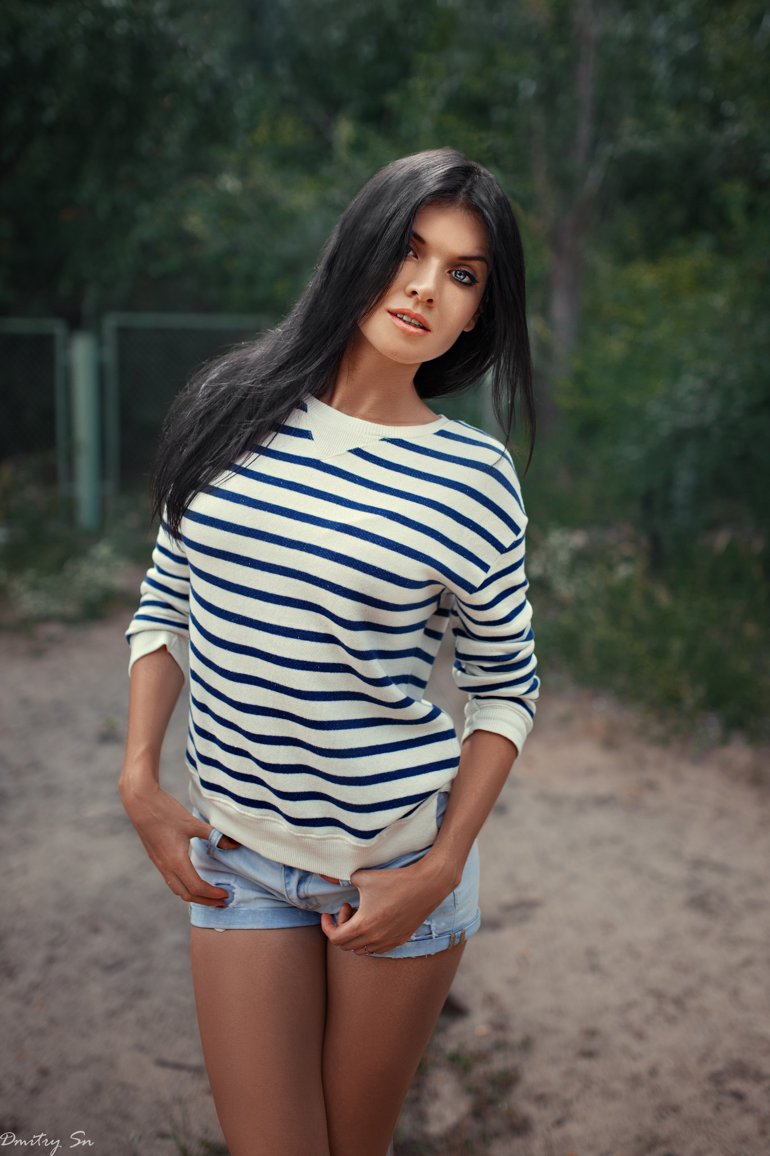 Весенняя фотосъемка с Ольгой в яблоневом саду и в парке в формате для «себя»