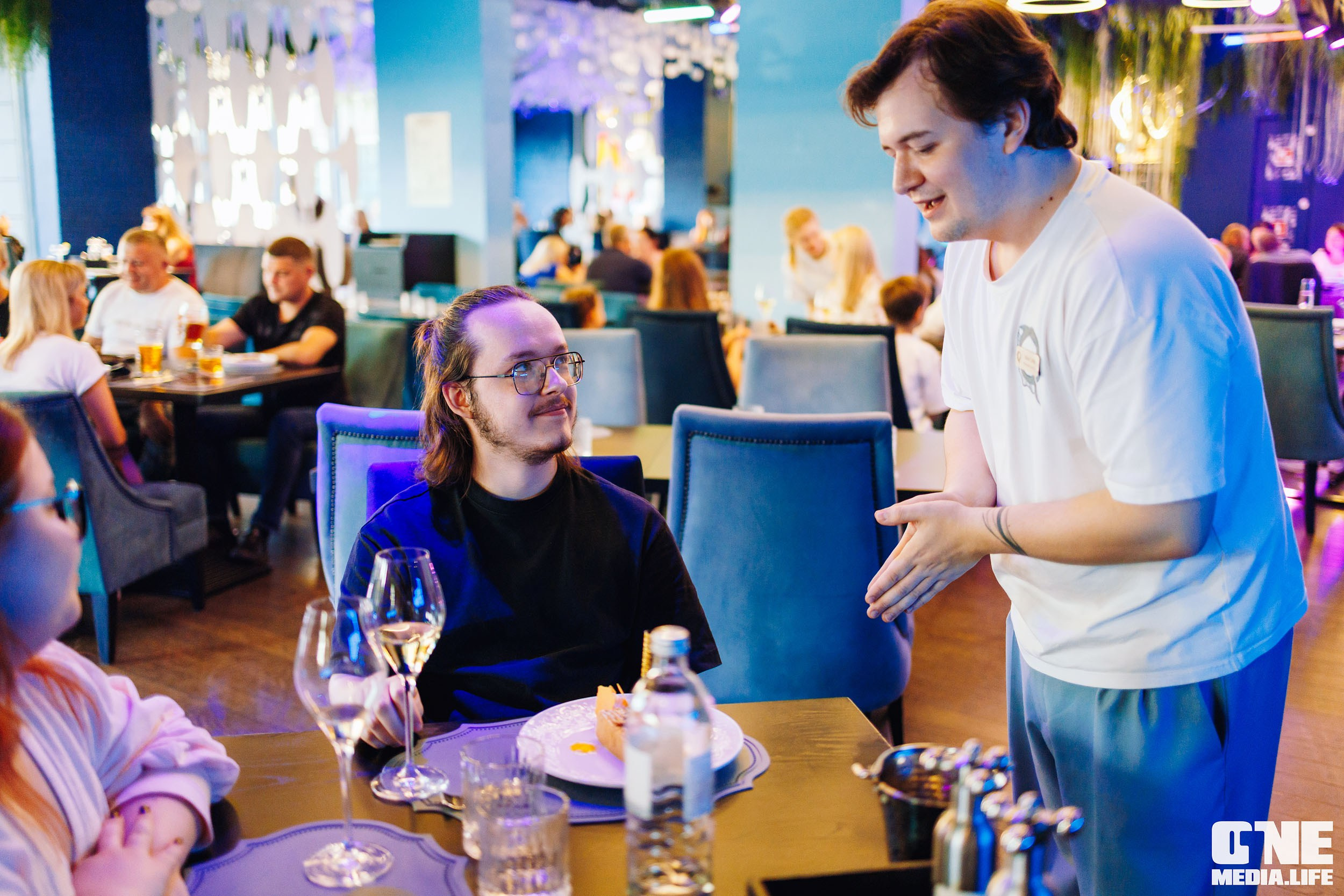 Фоторепортаж из ресторана Океан. One Media Life: фоторепортажи, фотоотчеты с мероприятий и заведений