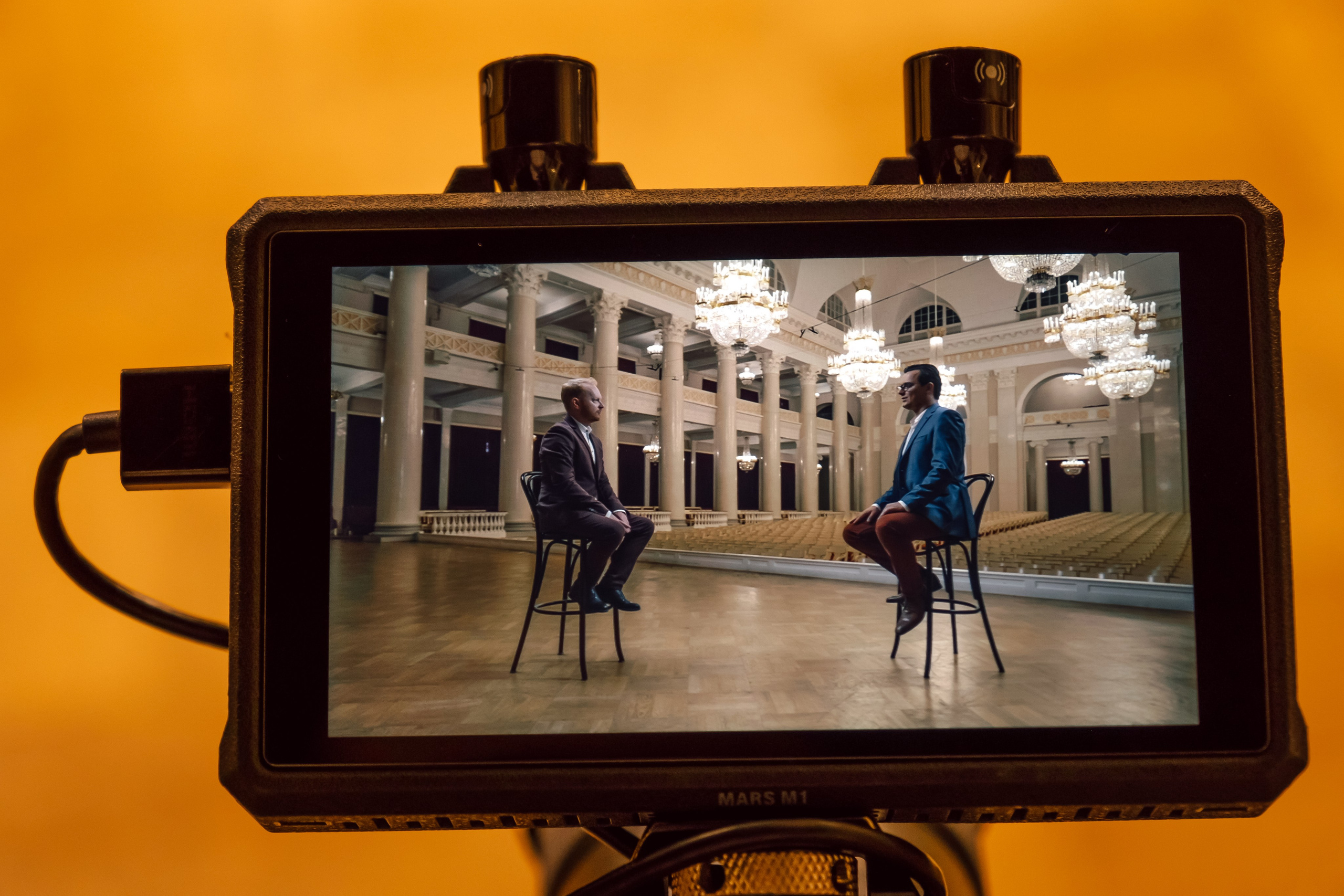 Бэкстейдж. Фотограф и оператор Илья Гунбин