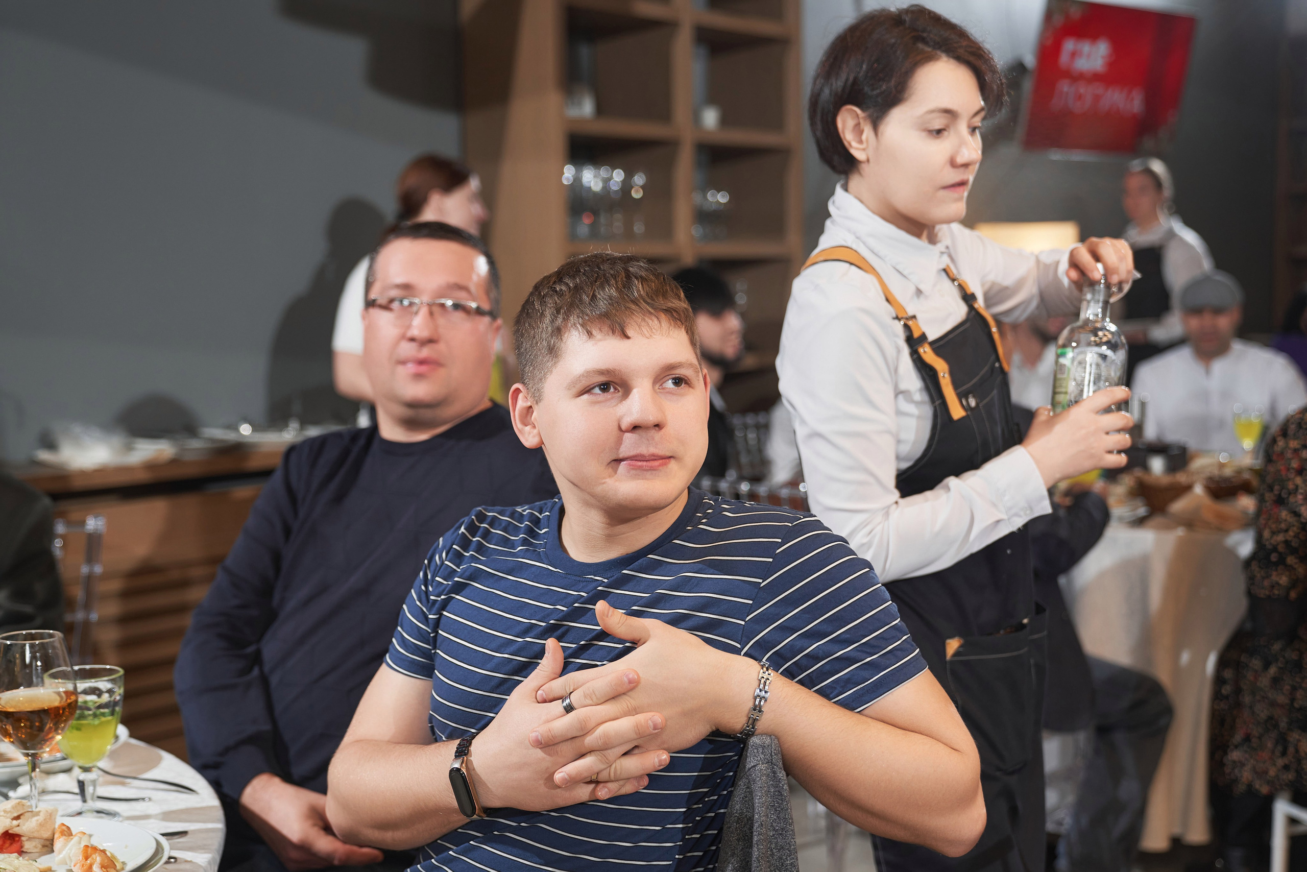 Новогодний корпоратив ДПС-Канцелярия в ресторане Медуза, Долгопрудный