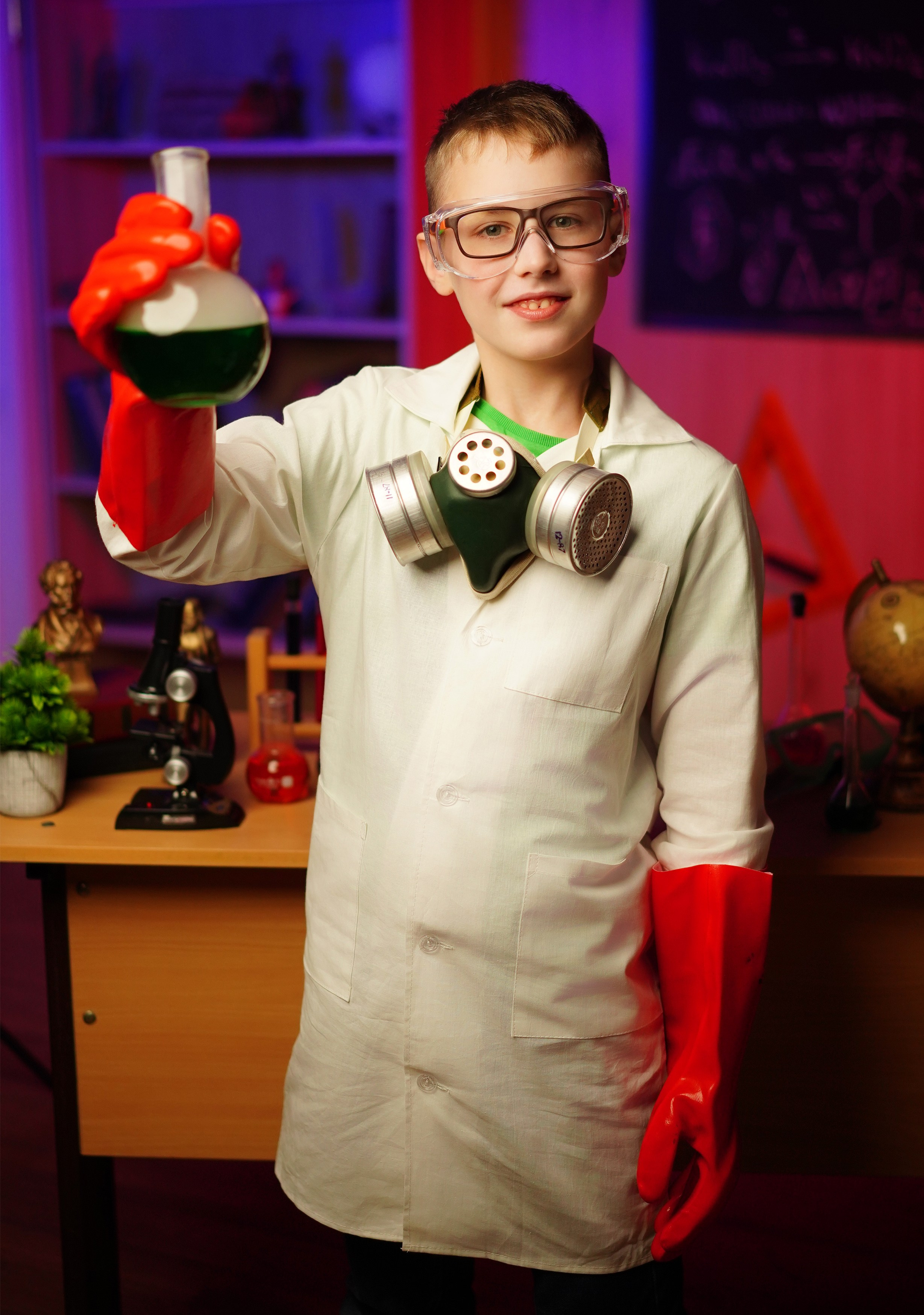 Фотосессия в стиле «Химики». GOTRA — выпускные альбомы в Тюмени