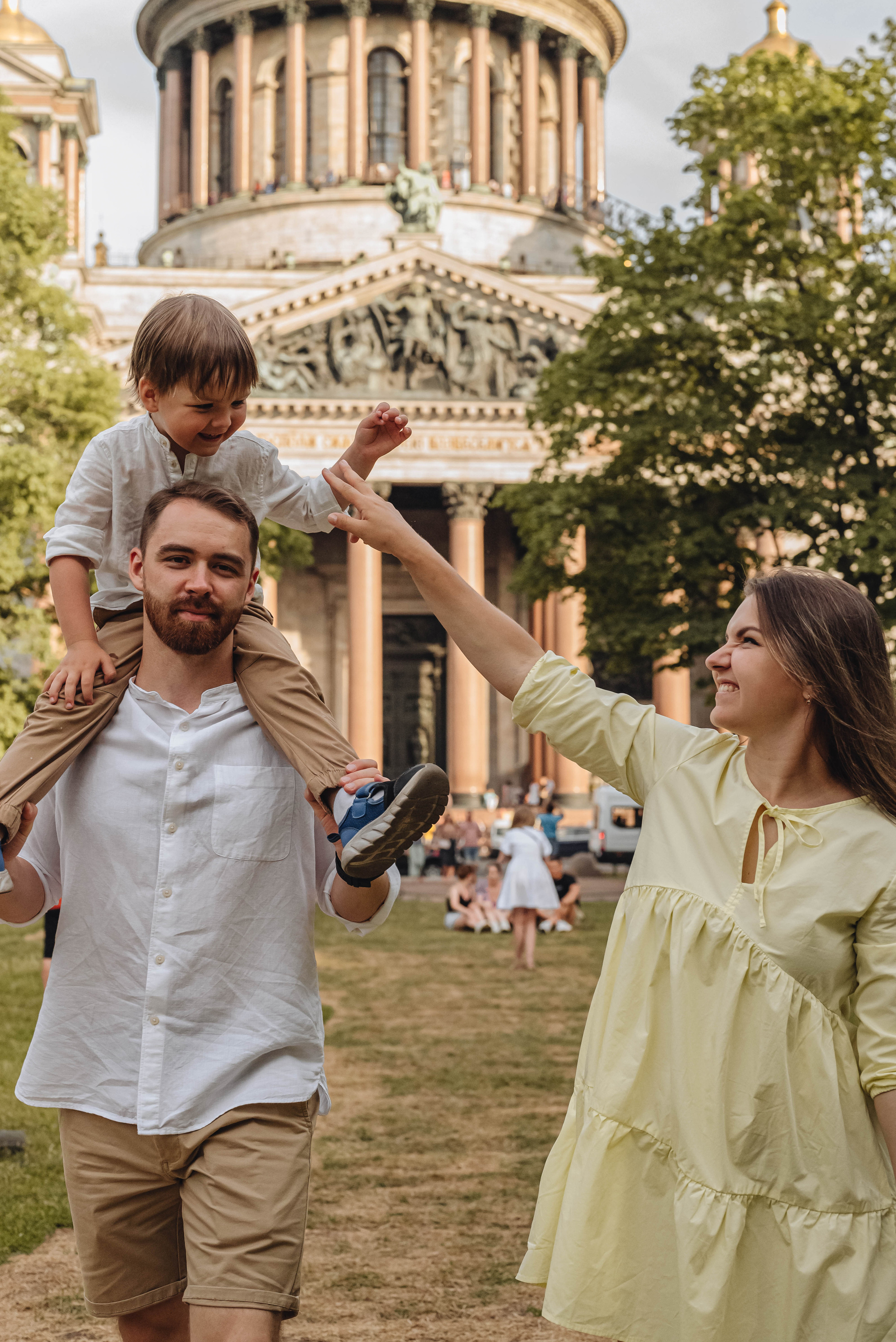 Катя. Женя. Дима. Семейный фотограф Ира Шашова Санкт-Петербург