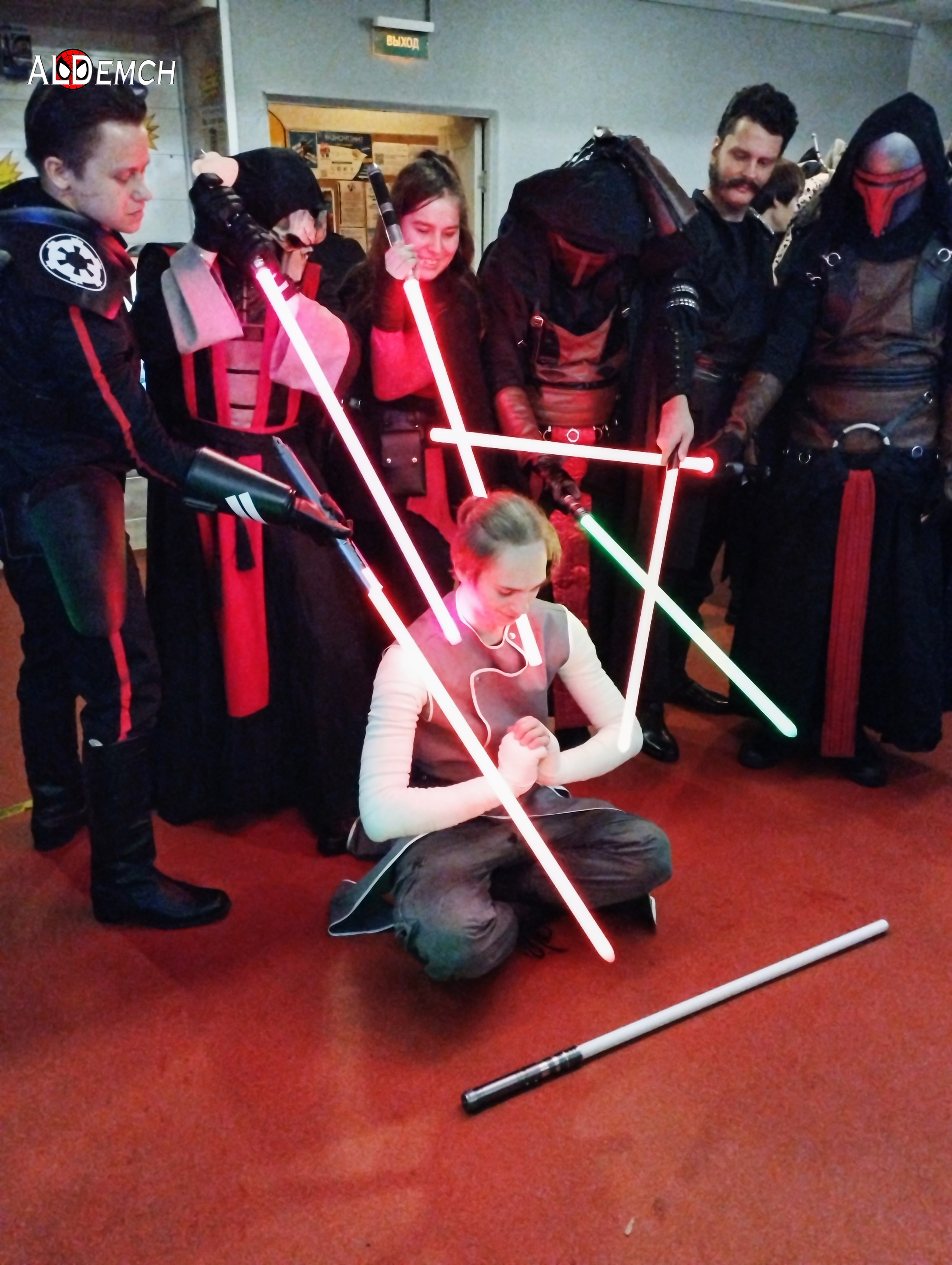 Фотосессия в музее Звездные Войны Далёкой Галактике в Москва