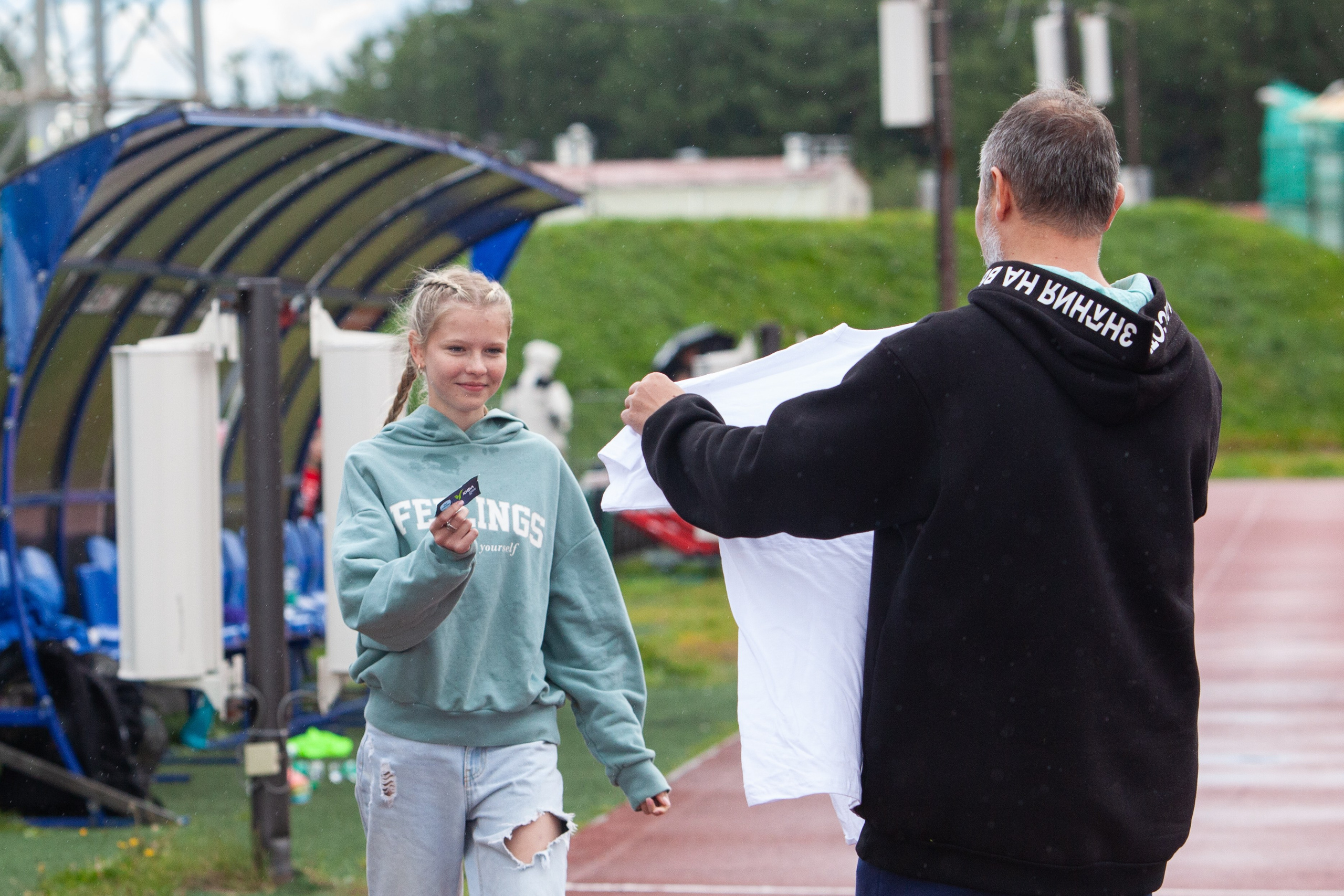 Матч юношеской футбольной лиги между командами СШ «Сахалин» и «СШОР № 1» (Комсомольск-на-Амуре). Кутузов Евгений Фотограф в Южно-Сахалинске