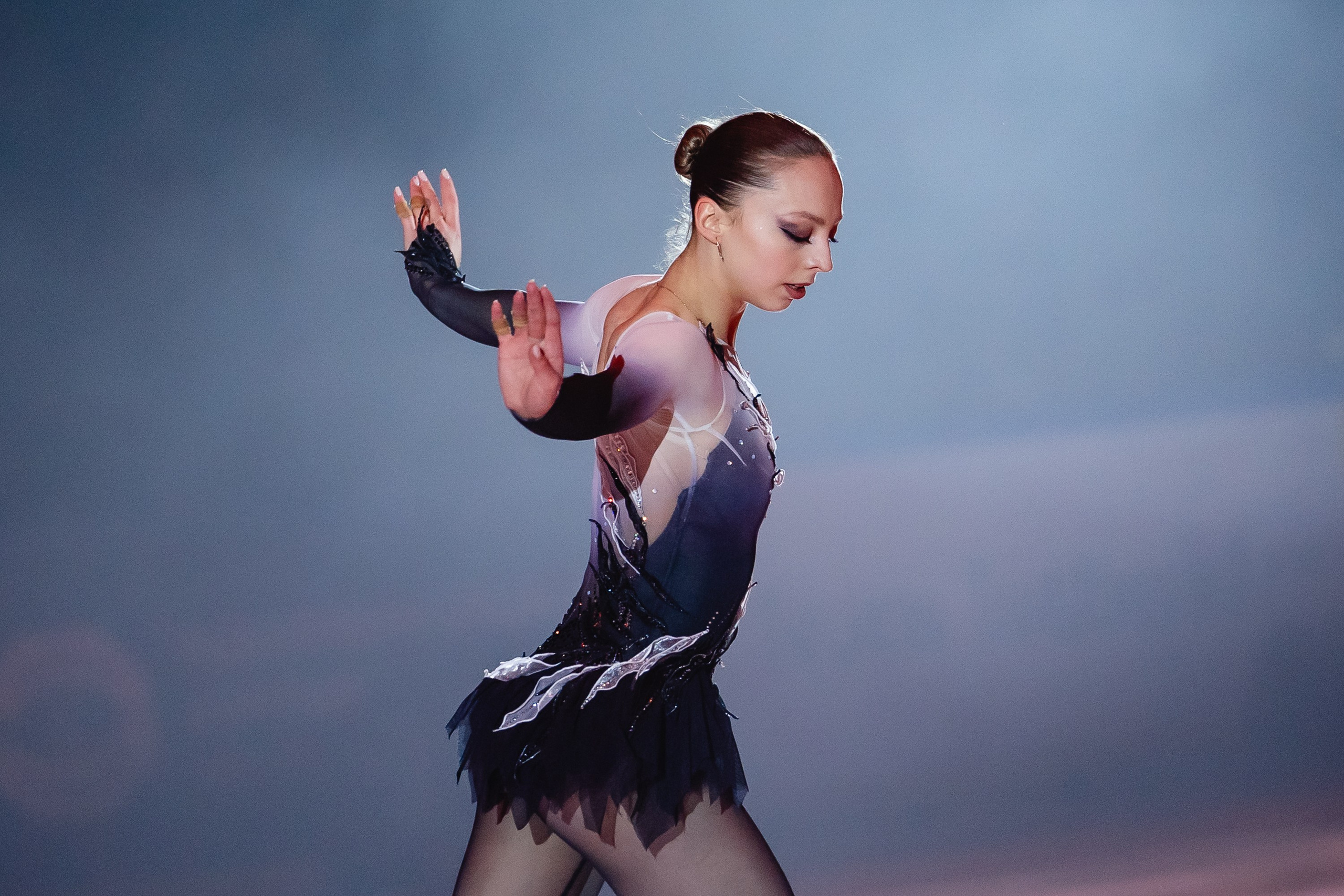 Шоу «Чемпионы на льду» в Новосибирске. Воробьева Ксения — Спортивный и танцевальный фотограф Новосибирск