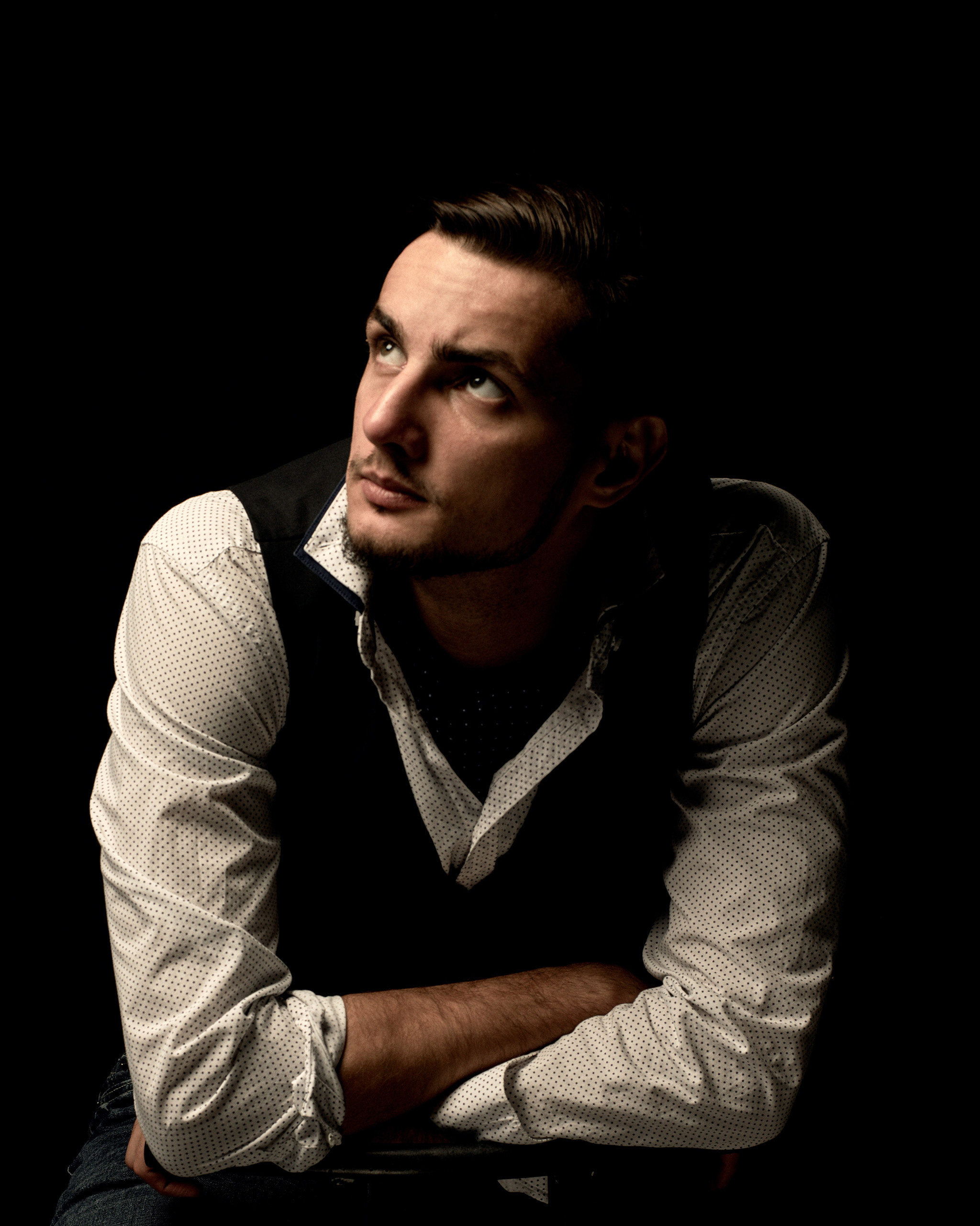 Портрет как в журнале GQ