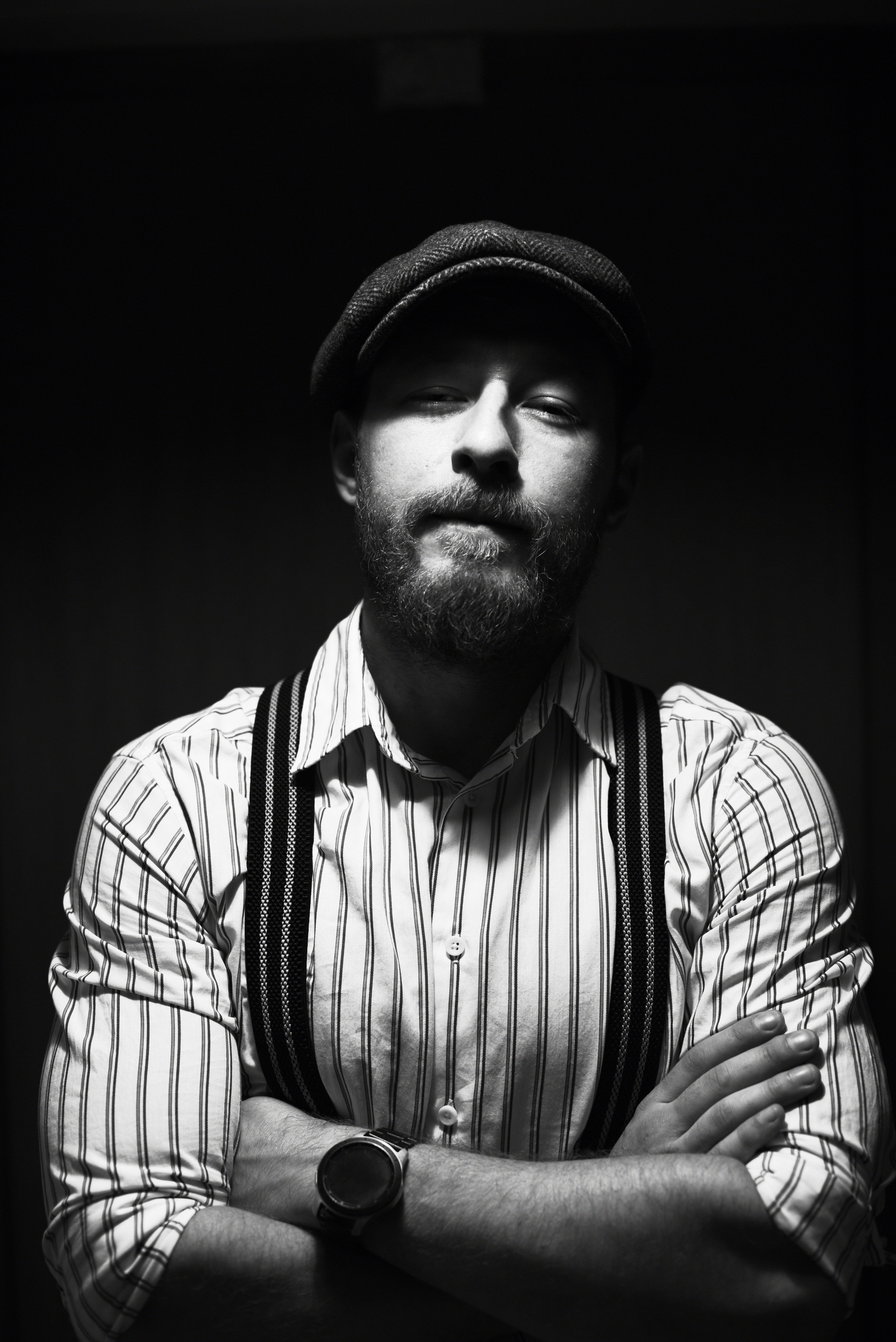 Ретро портрет для контента