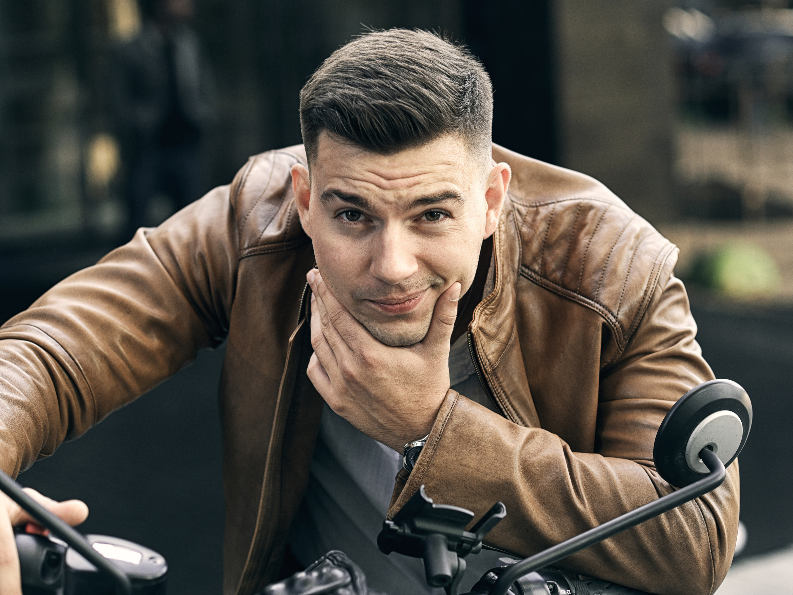 Мужской портрет как с обложки журнала. Егор Фотобрат.