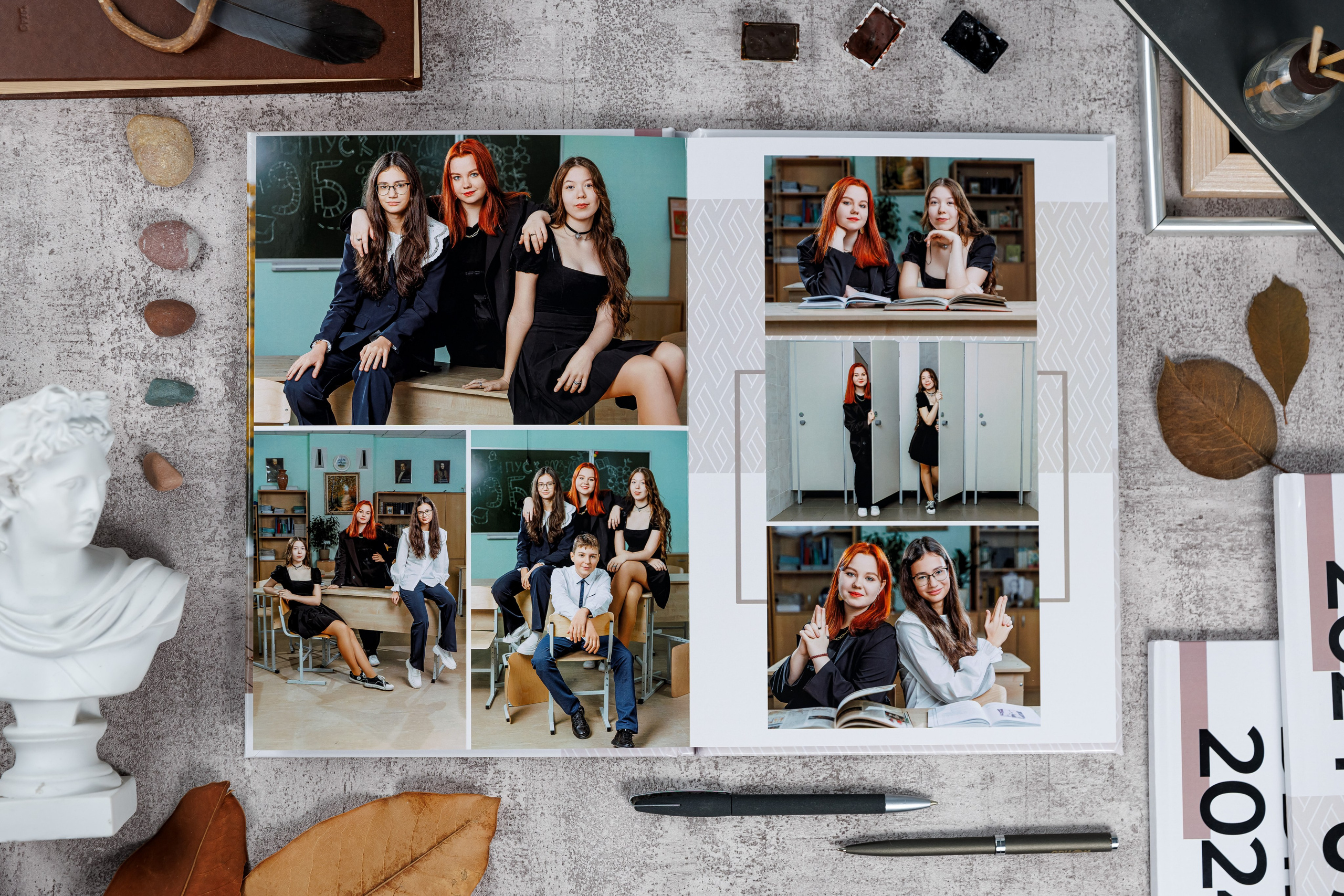 Персональные альбомы 9, 11 класс. Семейный и детский фотограф Комина Елена, Власиха, Одинцово