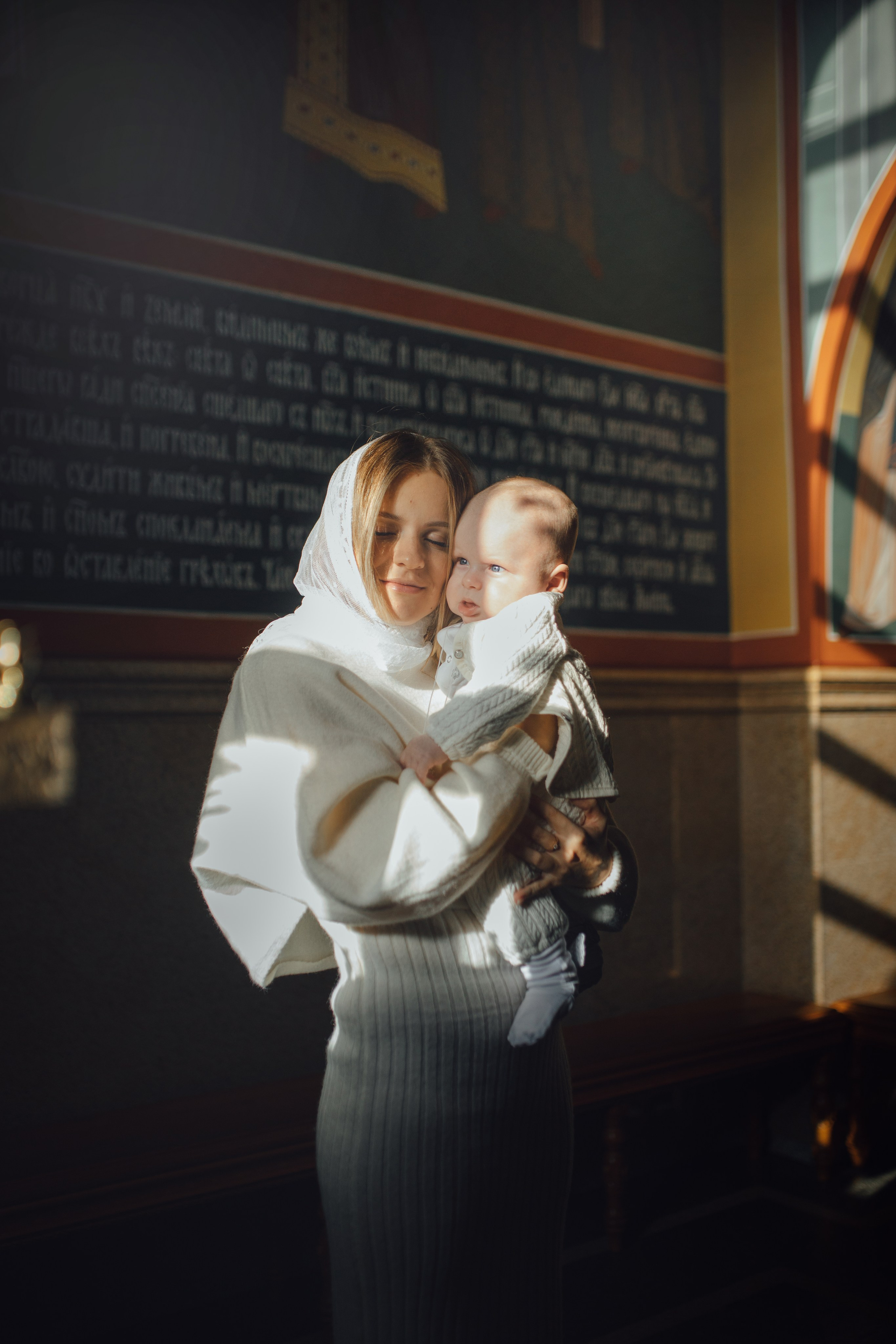 Таинство крещения Ярослава, храм Рождества Христова, Стиклево