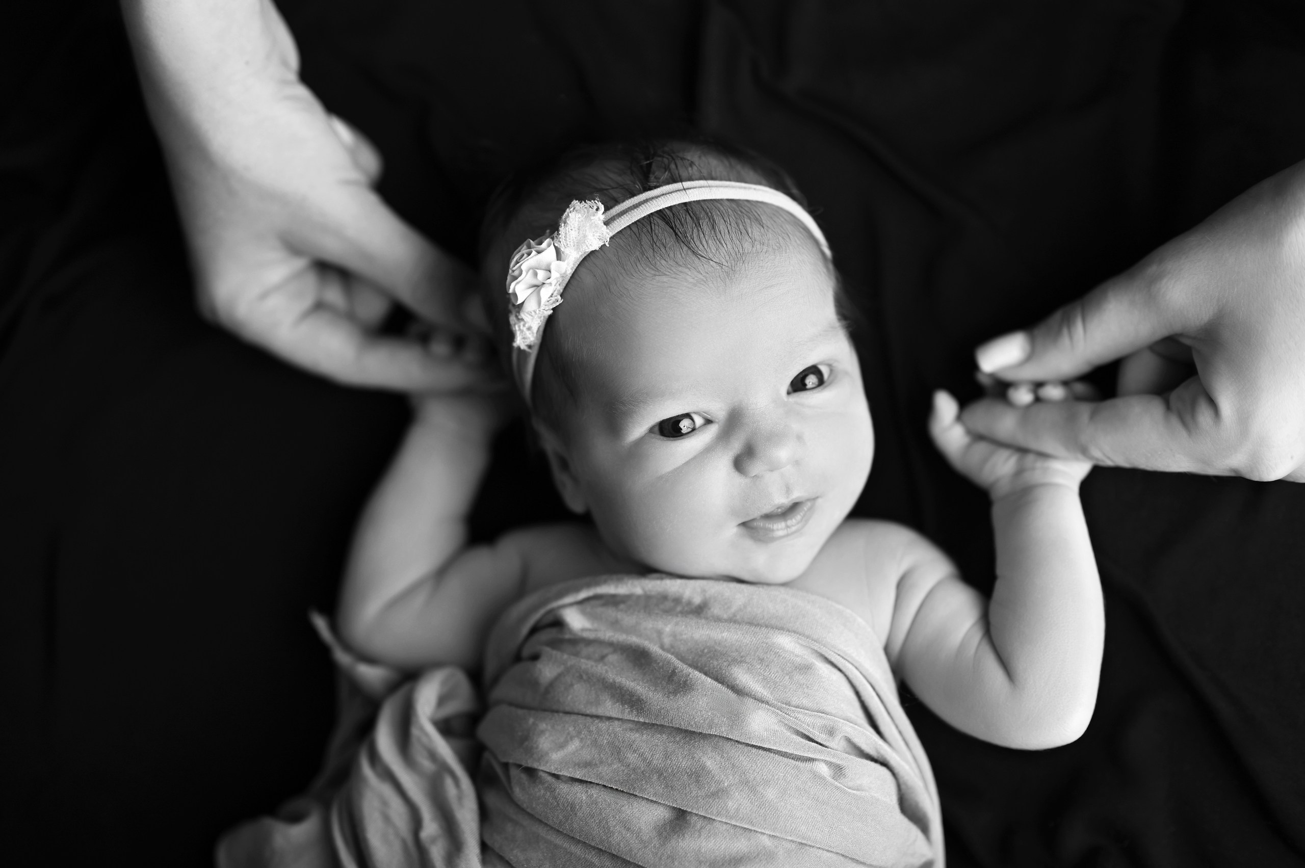 Семейная newborn-фотосессия