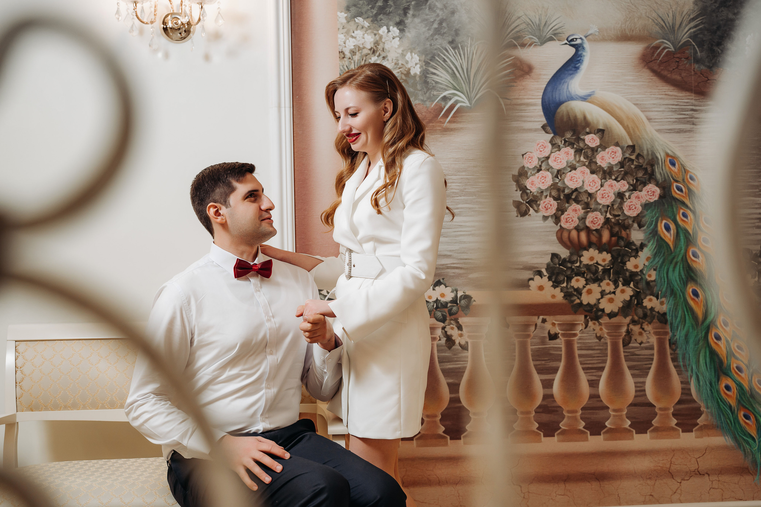 Свадебная фотосессия в Ивантеевке в фотостудии 7 Loft (ЗАГС Королев)