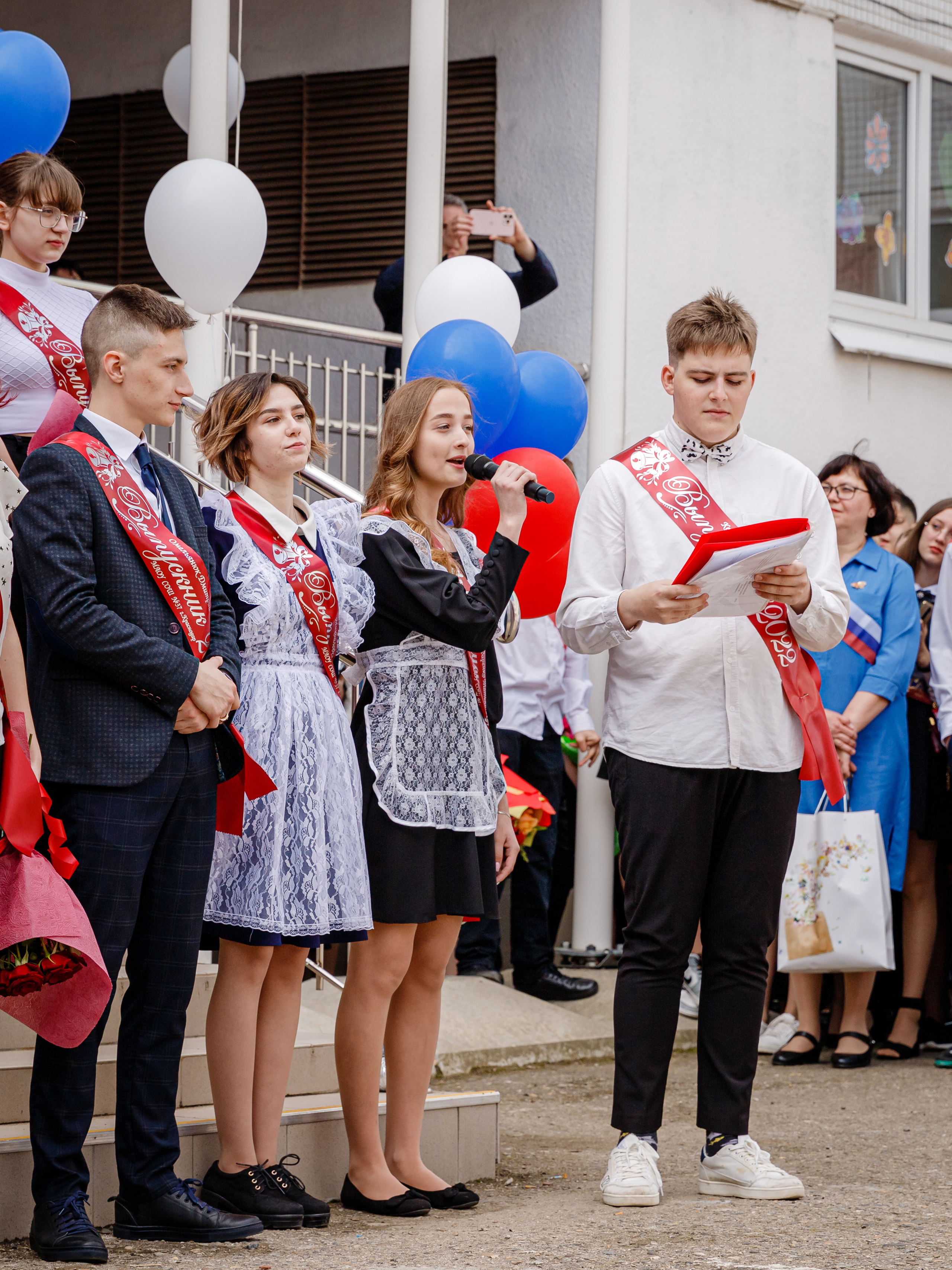 «Последний звонок» (СОШ № 37, г. Краснодар). Марина Ушакова. Фотограф. Выпускные альбомы. г. Краснодар