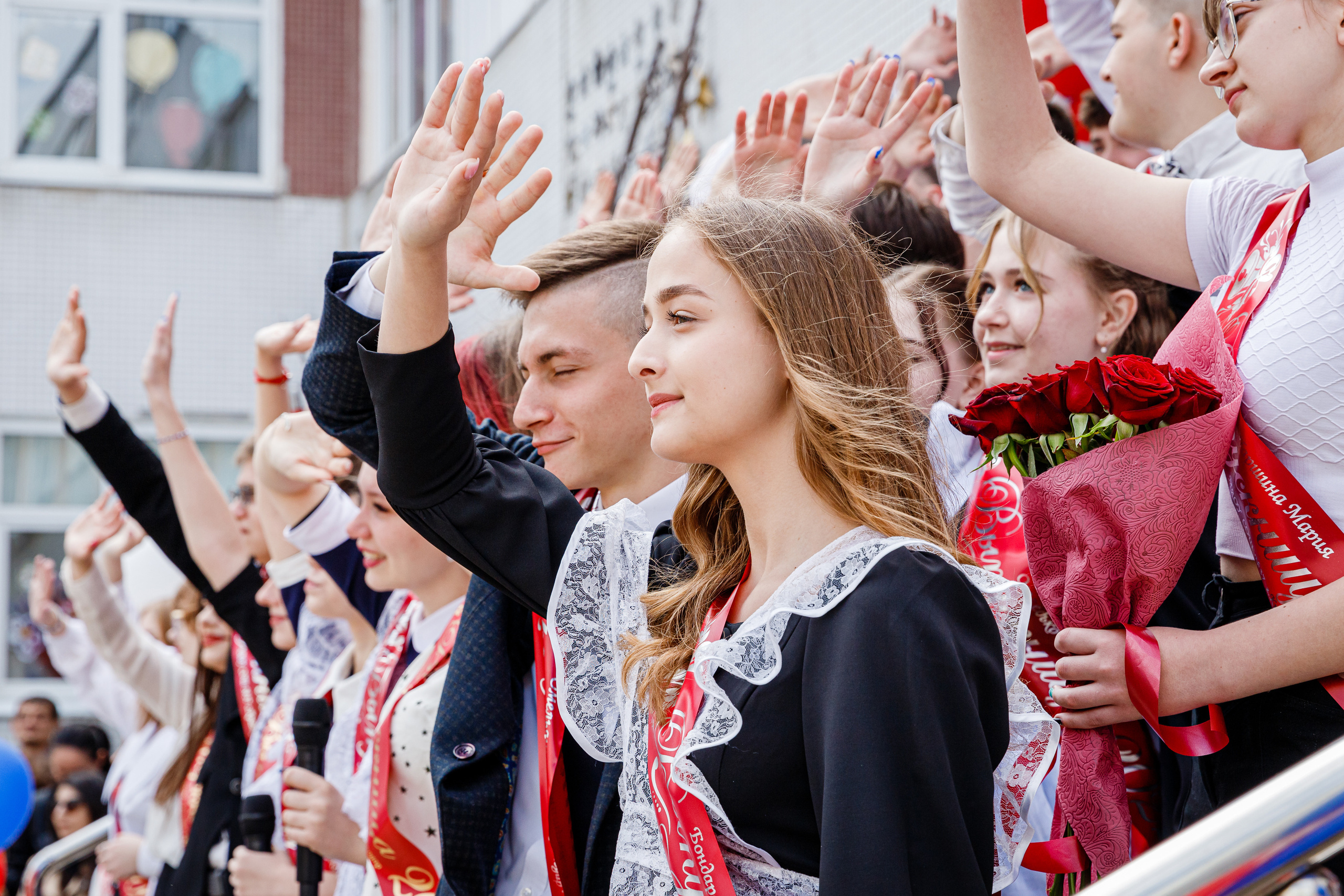 «Последний звонок» (СОШ № 37, г. Краснодар). Марина Ушакова. Фотограф. Выпускные альбомы. г. Краснодар