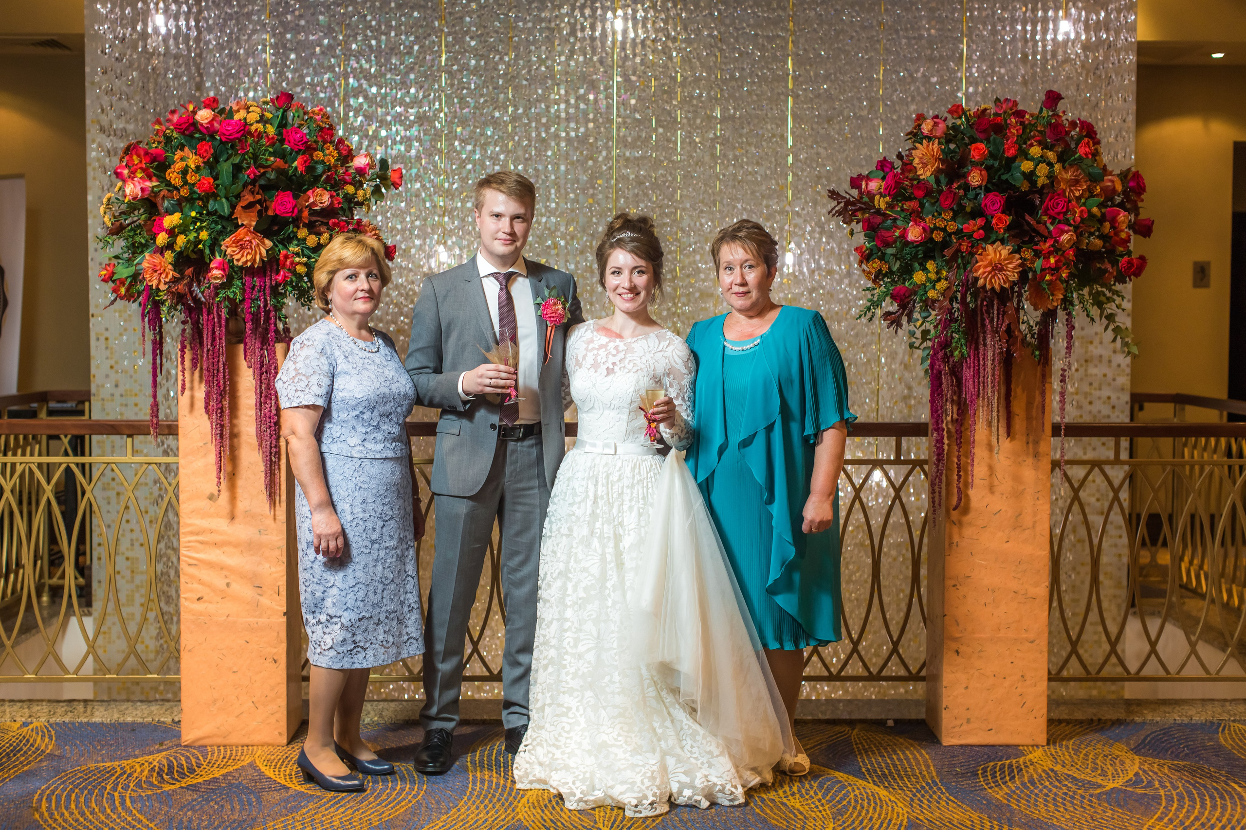 Осенняя свадьба в отеле Монарх. Праздничное агентство ПИОН