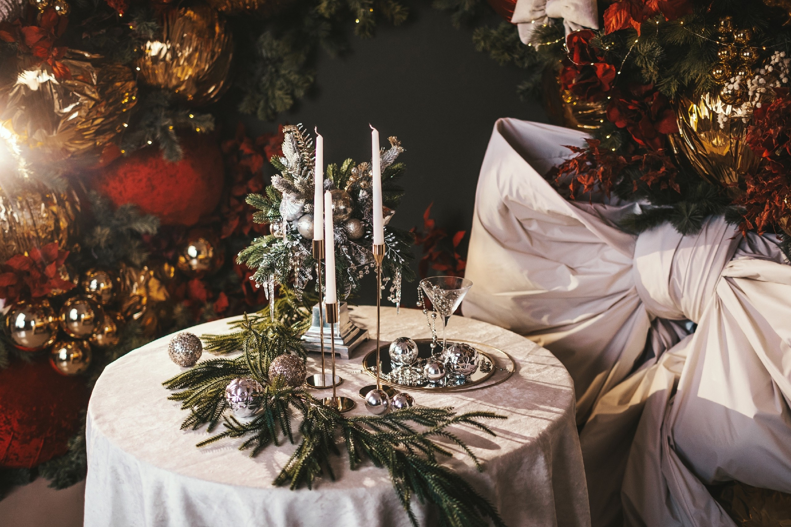 Новогодние залы в фотостудии. Свадебный и семейный фотограф в Твери и Тверской области