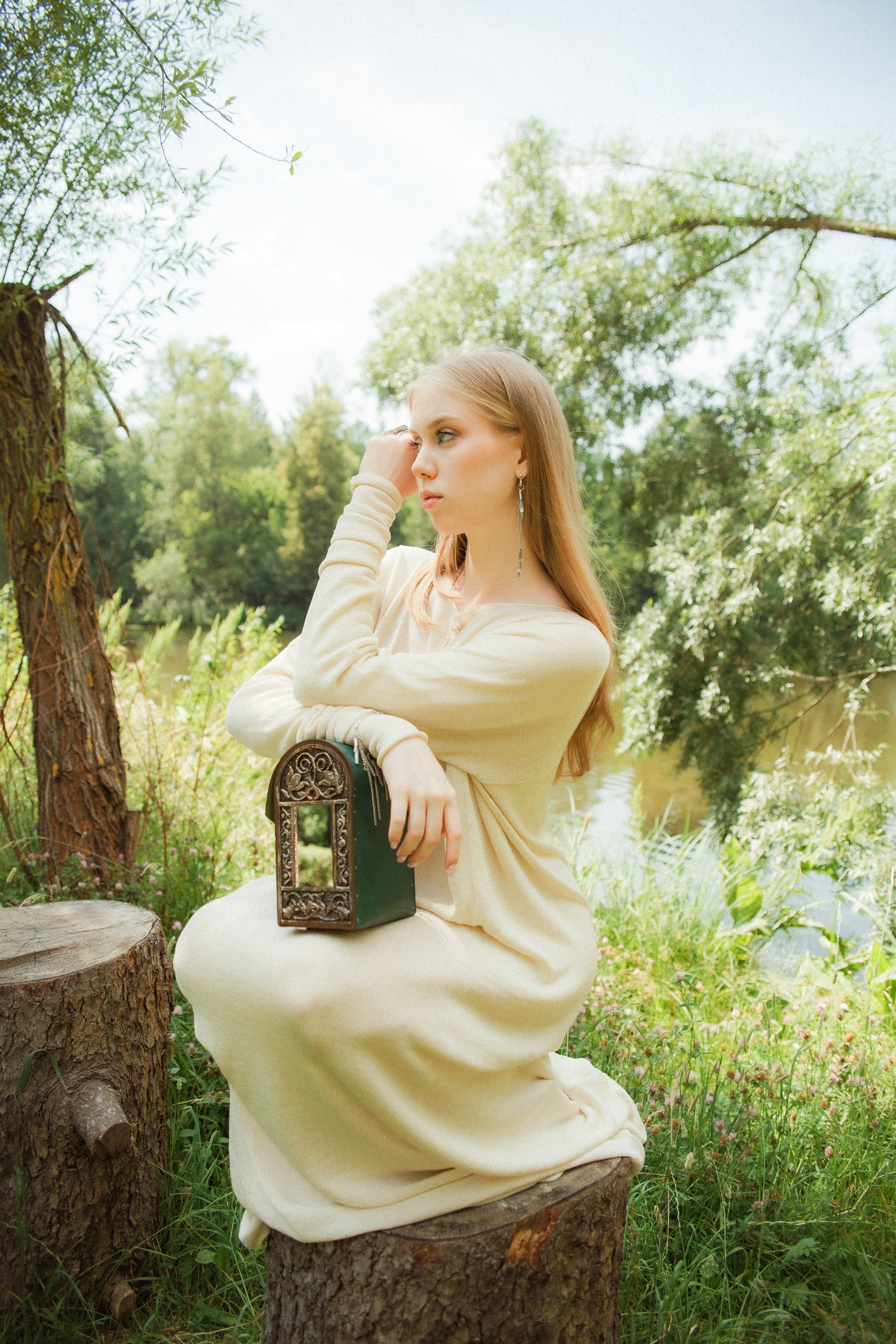 Барышня-крестьянка для музея А. С. Пушкина. Женский и Семейный Фотограф в Москве. Портреты, lifestyle, репортаж