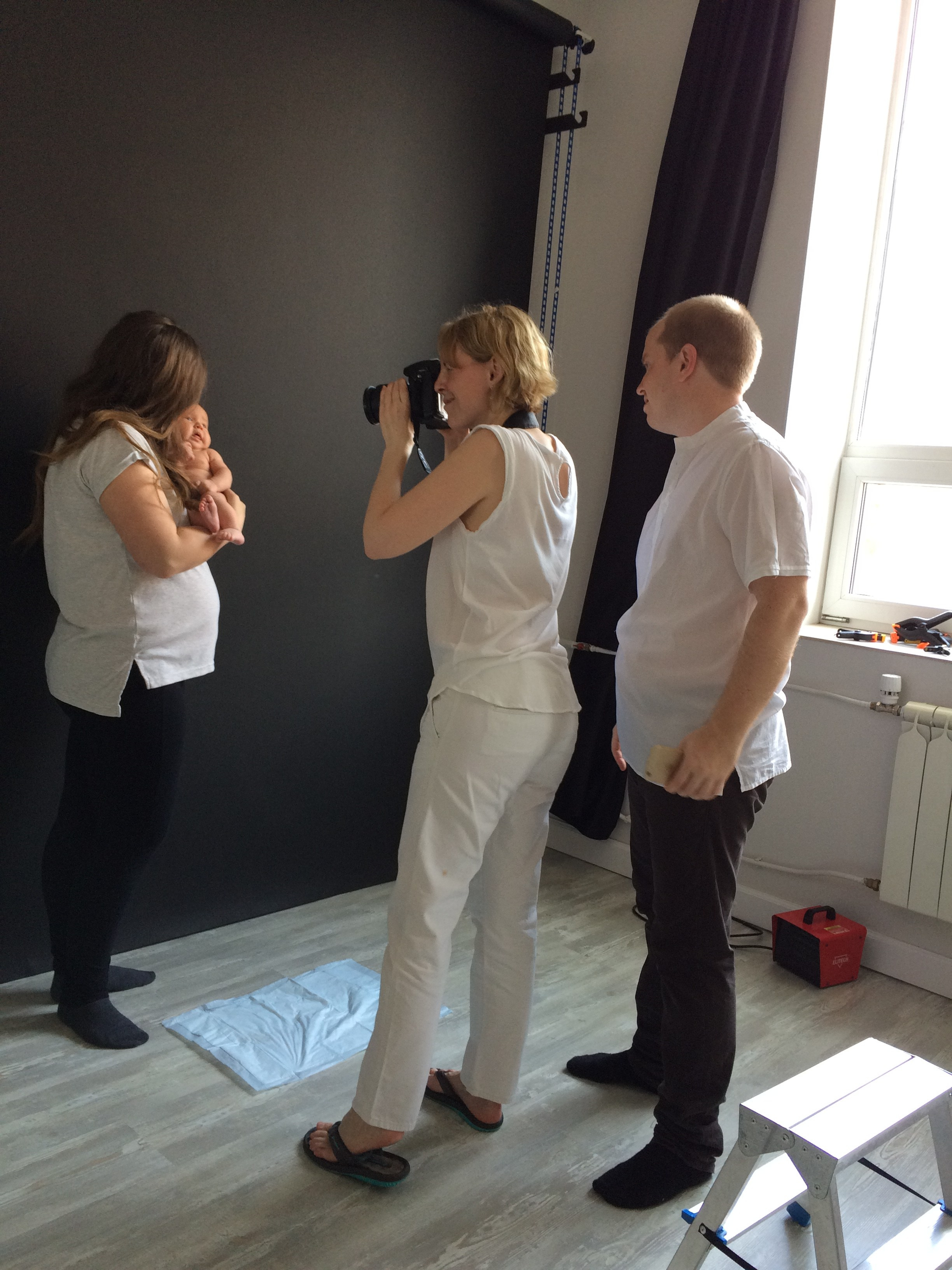 фотосессия новорожденного дома Сочи