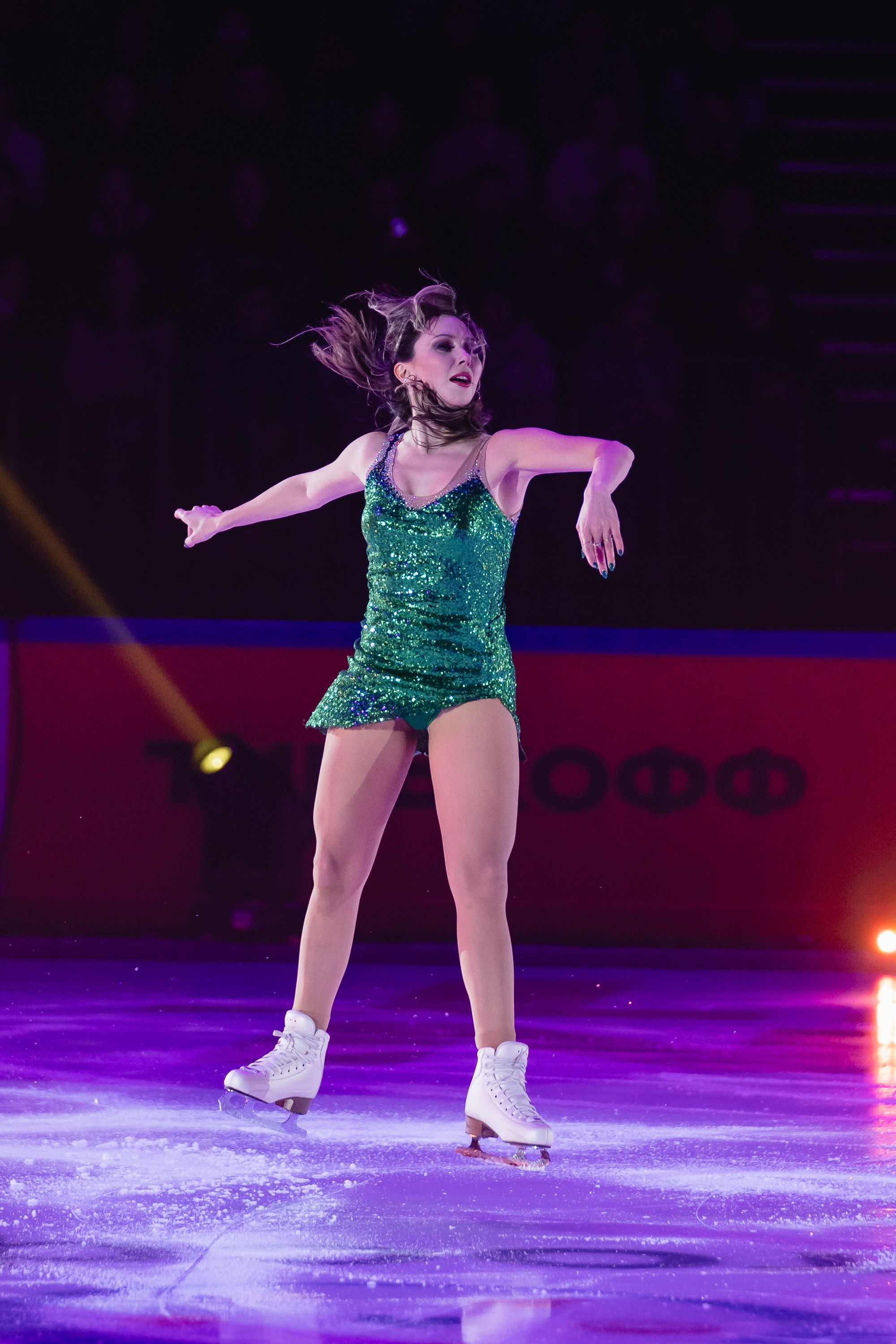 Шоу «Чемпионы на льду» в Новосибирске. Воробьева Ксения — Спортивный и танцевальный фотограф Новосибирск