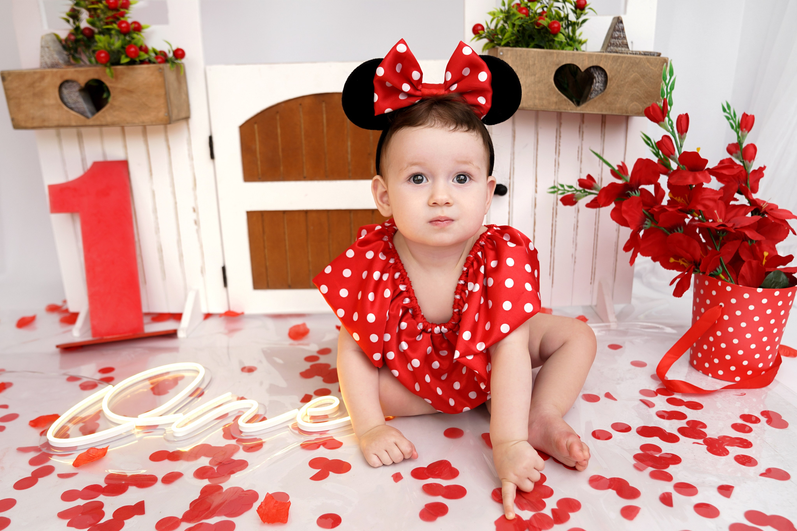 Фотосессия ГОДОВАСИЕ. Фотограф новорожденных, детей до года и беременных в Симферополе